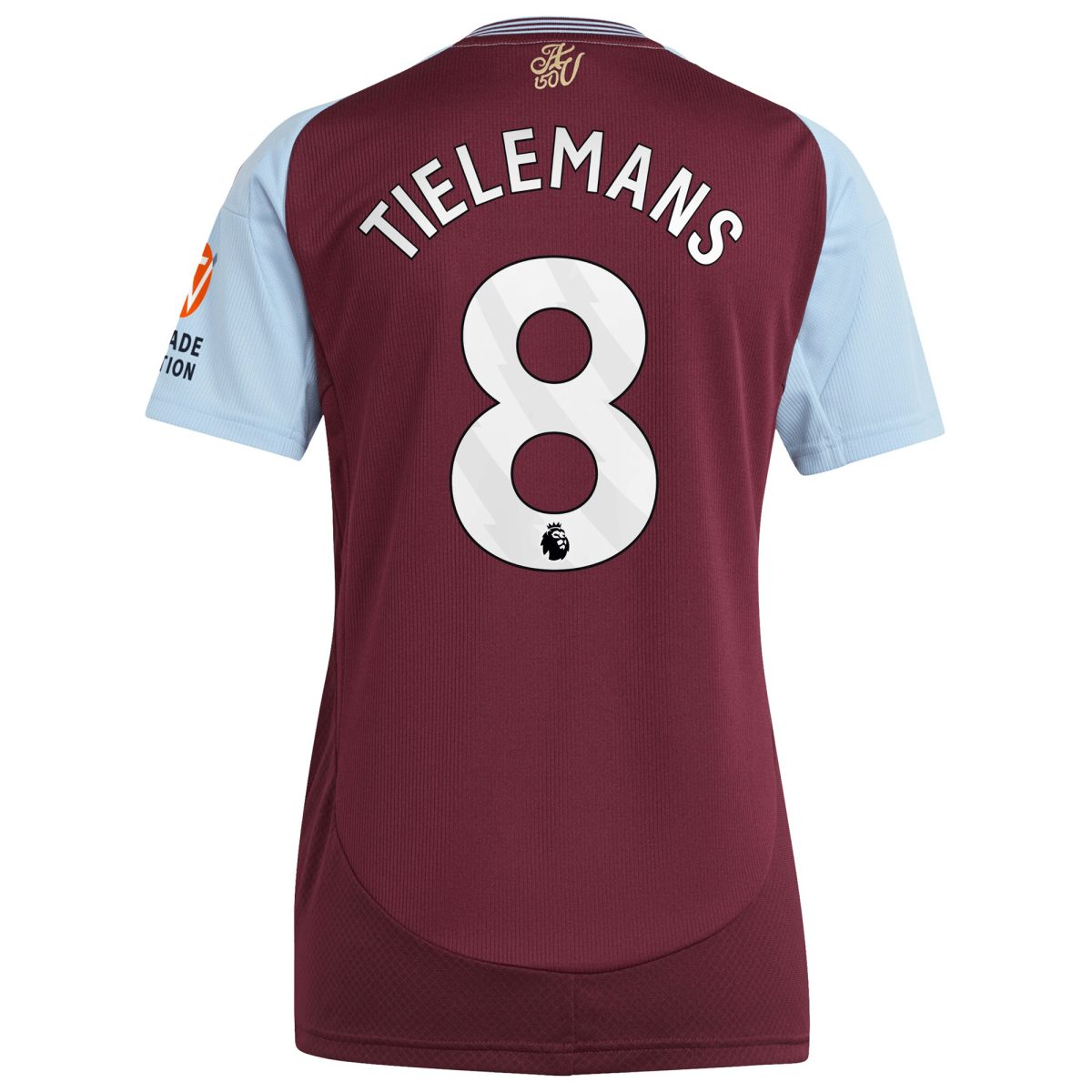 aston villa adidas home shirt 2024-25 – womens with tielemans 8 printing Collection | AVFC Fan Shop Official Jerseys and Shirts