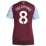 aston villa adidas home shirt 2024-25 – womens with tielemans 8 printing Collection | AVFC Fan Shop Official Jerseys and Shirts