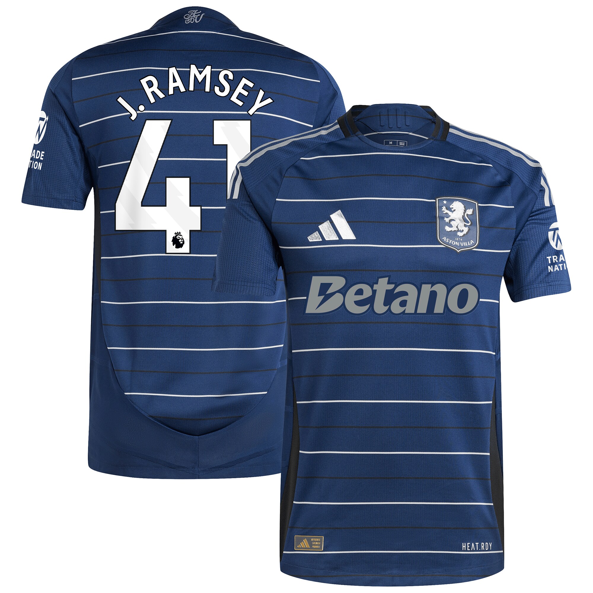 aston villa adidas third authentic shirt 2024-25 with j. ramsey 41 printing Collection | AVFC Fan Shop Official Jerseys and Shirts