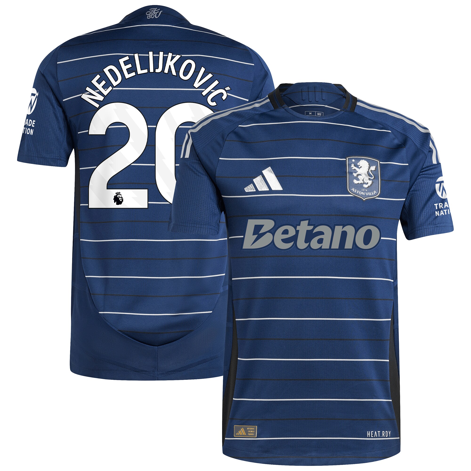 aston villa adidas third authentic shirt 2024-25 with nedeljković 20 printing Collection | AVFC Fan Shop Official Jerseys and Shirts