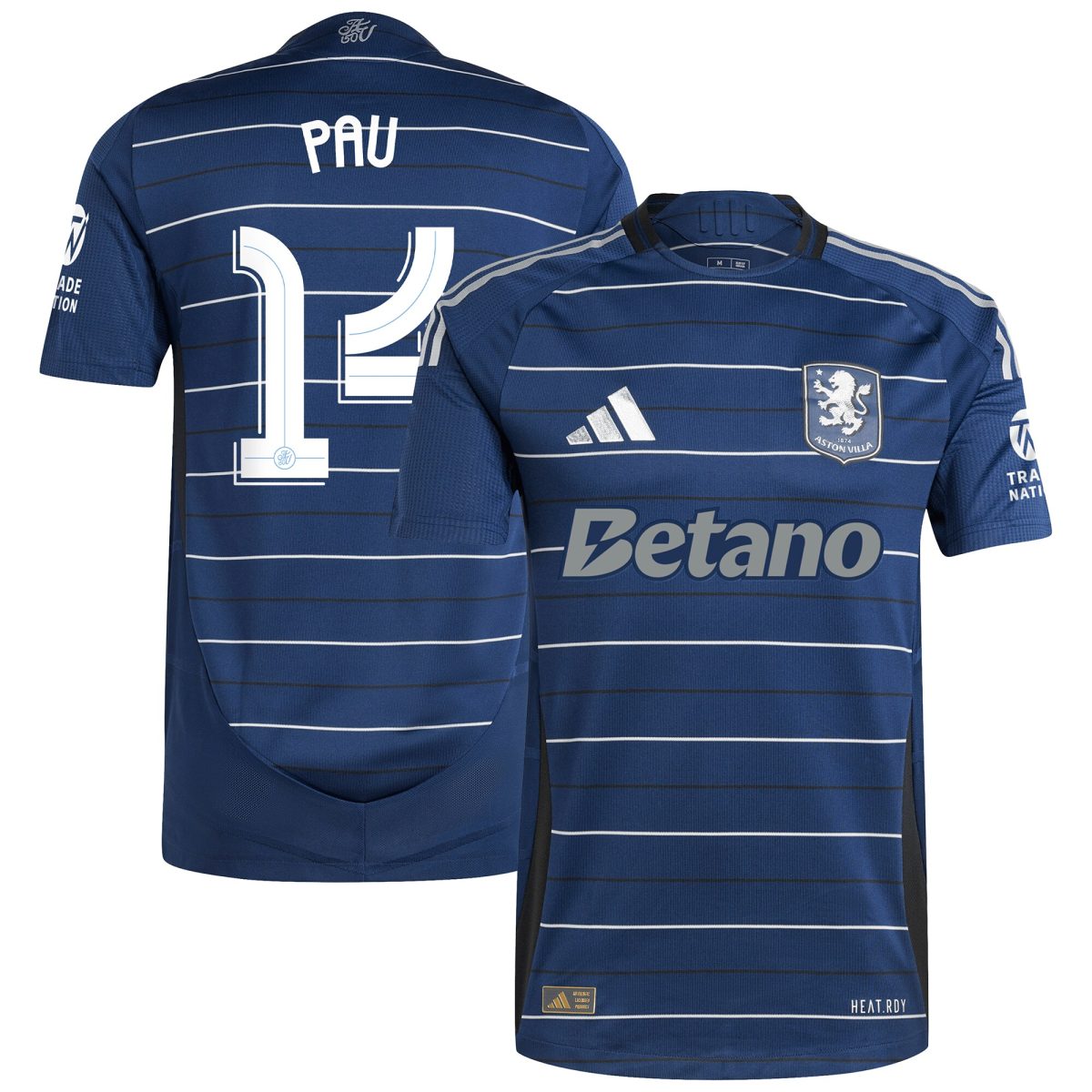 aston villa adidas third authentic shirt 2024-25 with pau 14 cup printing Collection | AVFC Fan Shop Official Jerseys and Shirts