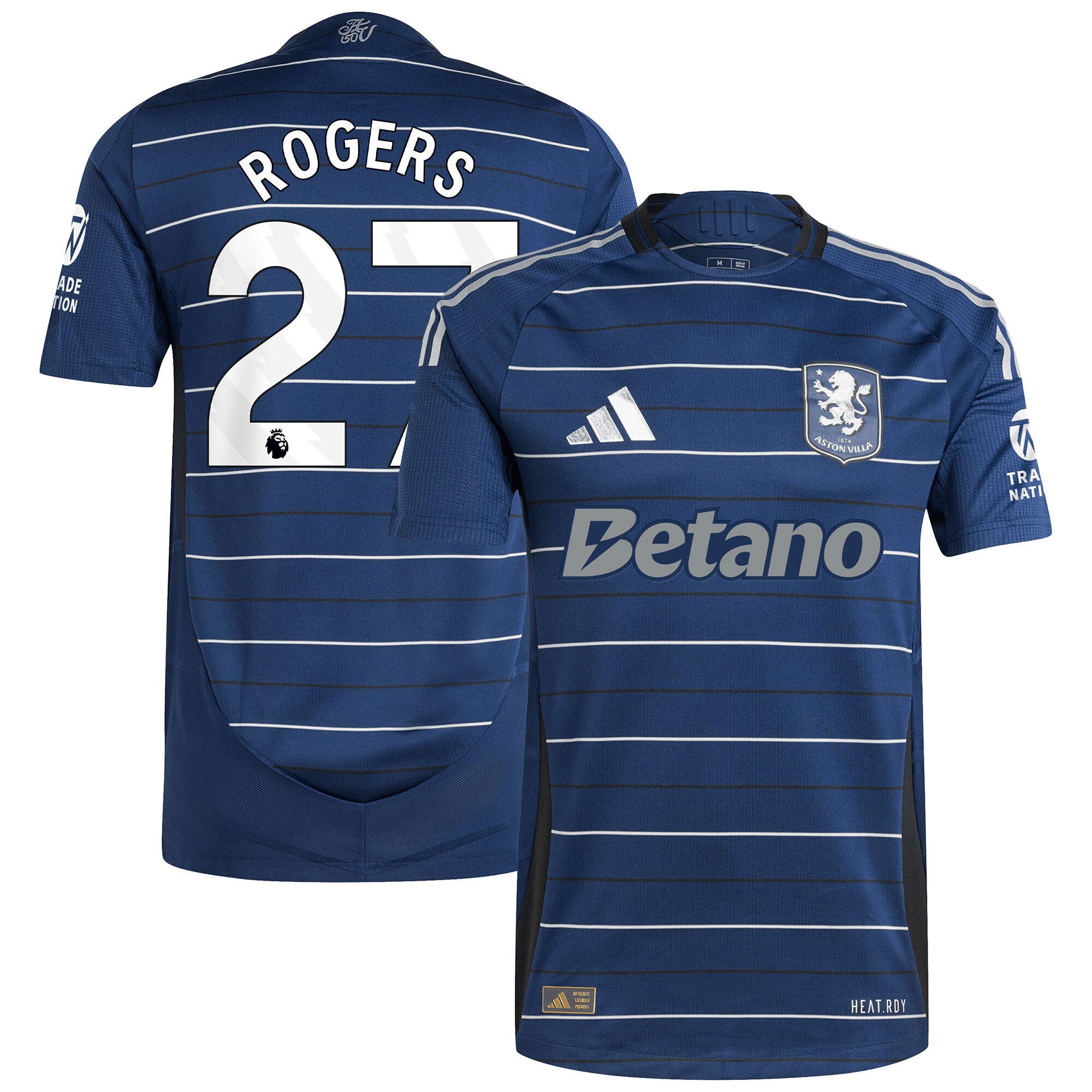 aston villa adidas third authentic shirt 2024-25 with rogers 27 printing Collection | AVFC Fan Shop Official Jerseys and Shirts