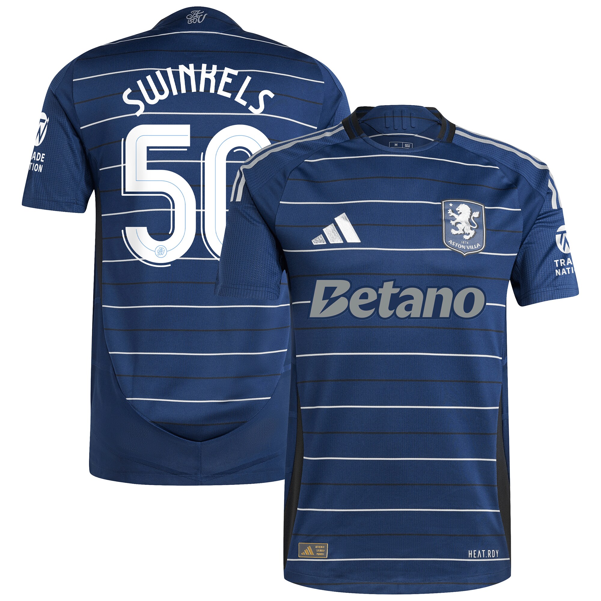 aston villa adidas third authentic shirt 2024-25 with swinkels 50 cup printing Collection | AVFC Fan Shop Official Jerseys and Shirts