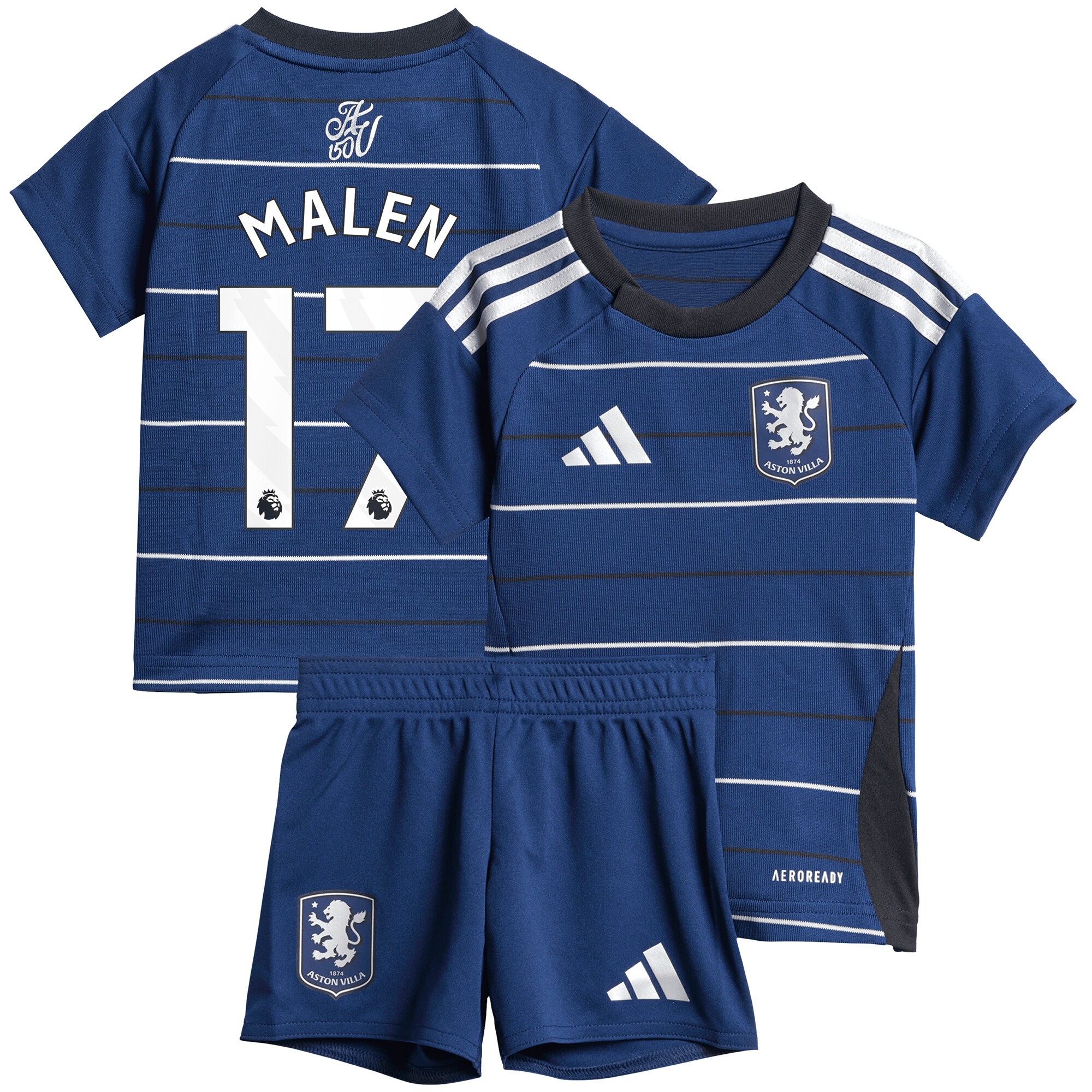 aston villa adidas third baby kit 2024-25 with malen 17 printing Collection | AVFC Fan Shop Official Jerseys and Shirts