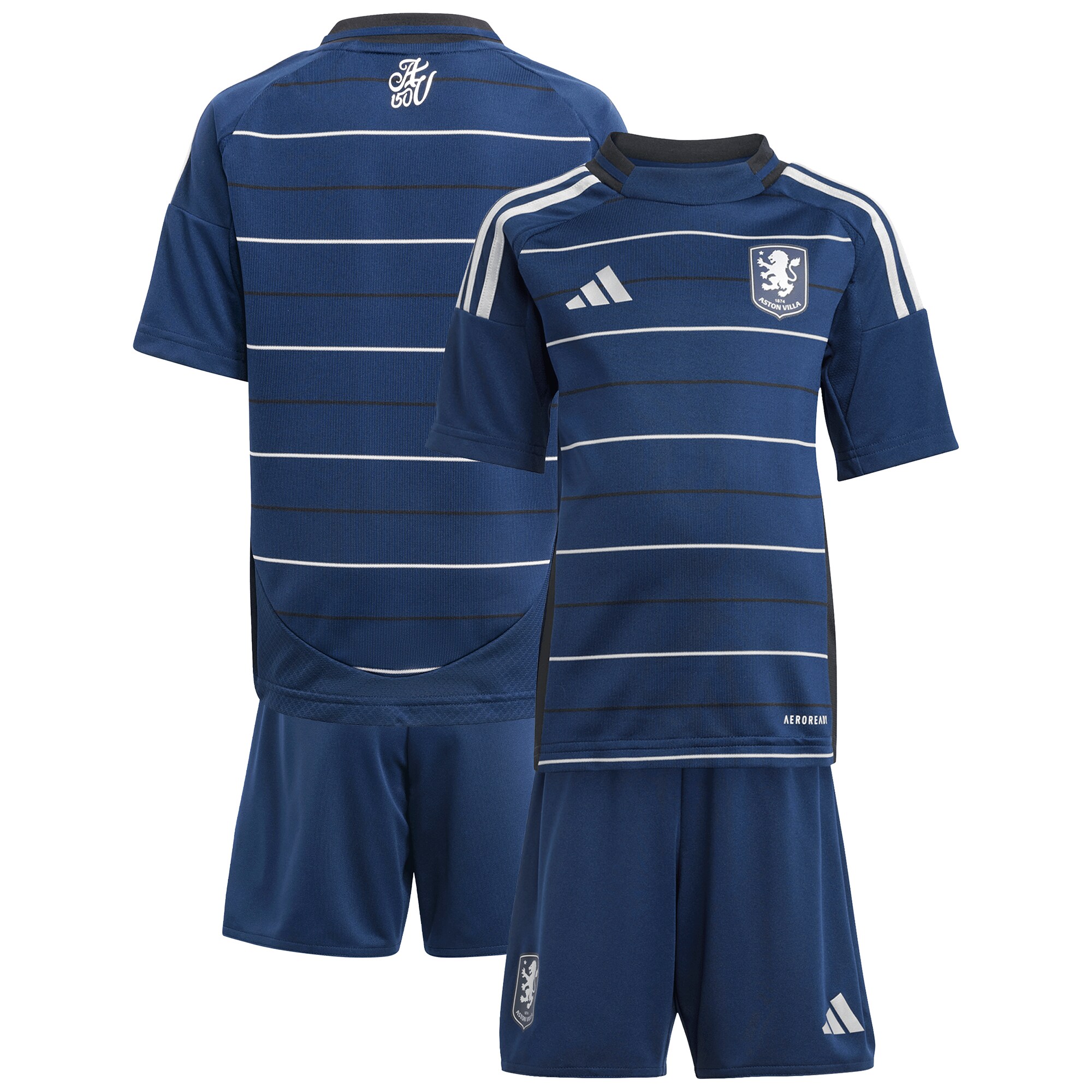 aston villa adidas third mini kit 2024-25 with custom printing Collection | AVFC Fan Shop Official Jerseys and Shirts