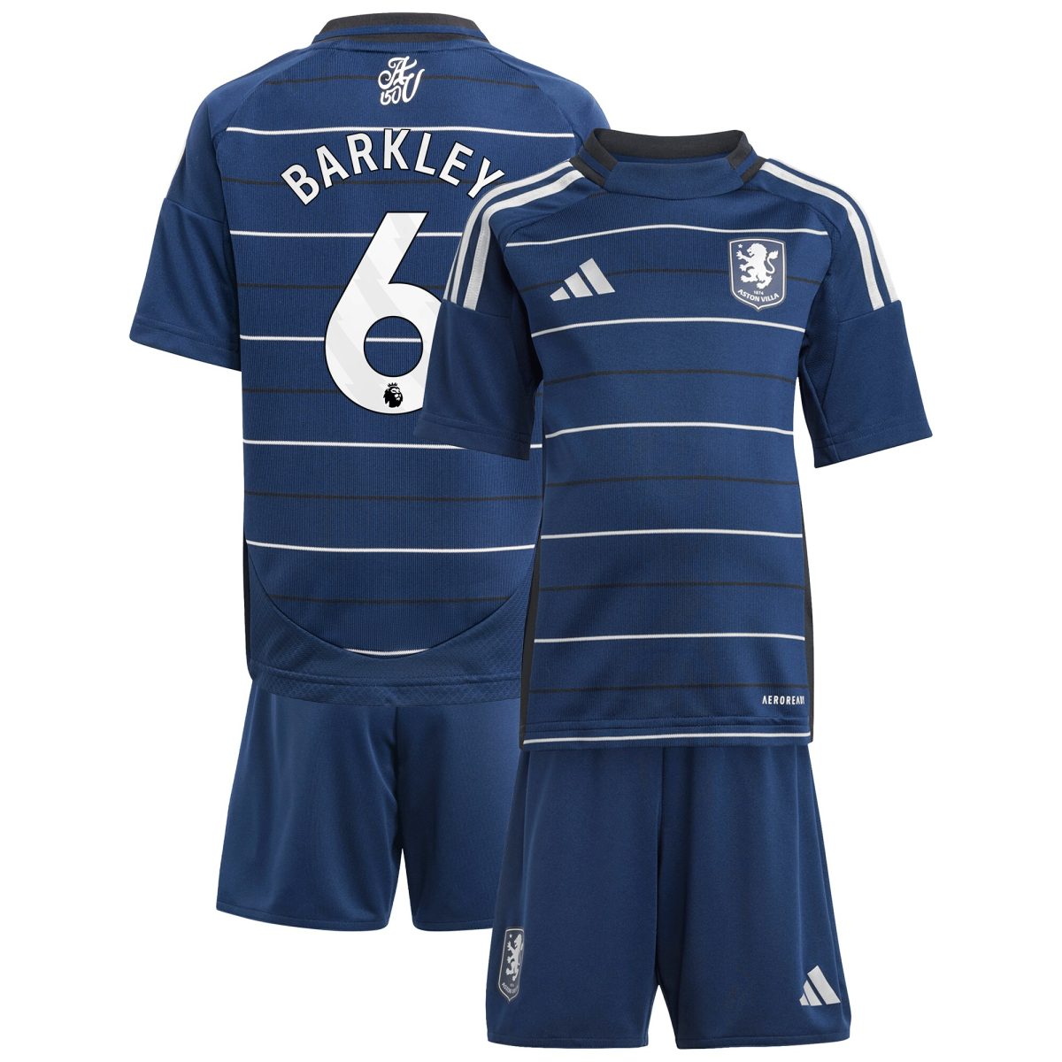 aston villa adidas third minikit 2024-25 with barkley 6 printing Collection | AVFC Fan Shop Official Jerseys and Shirts