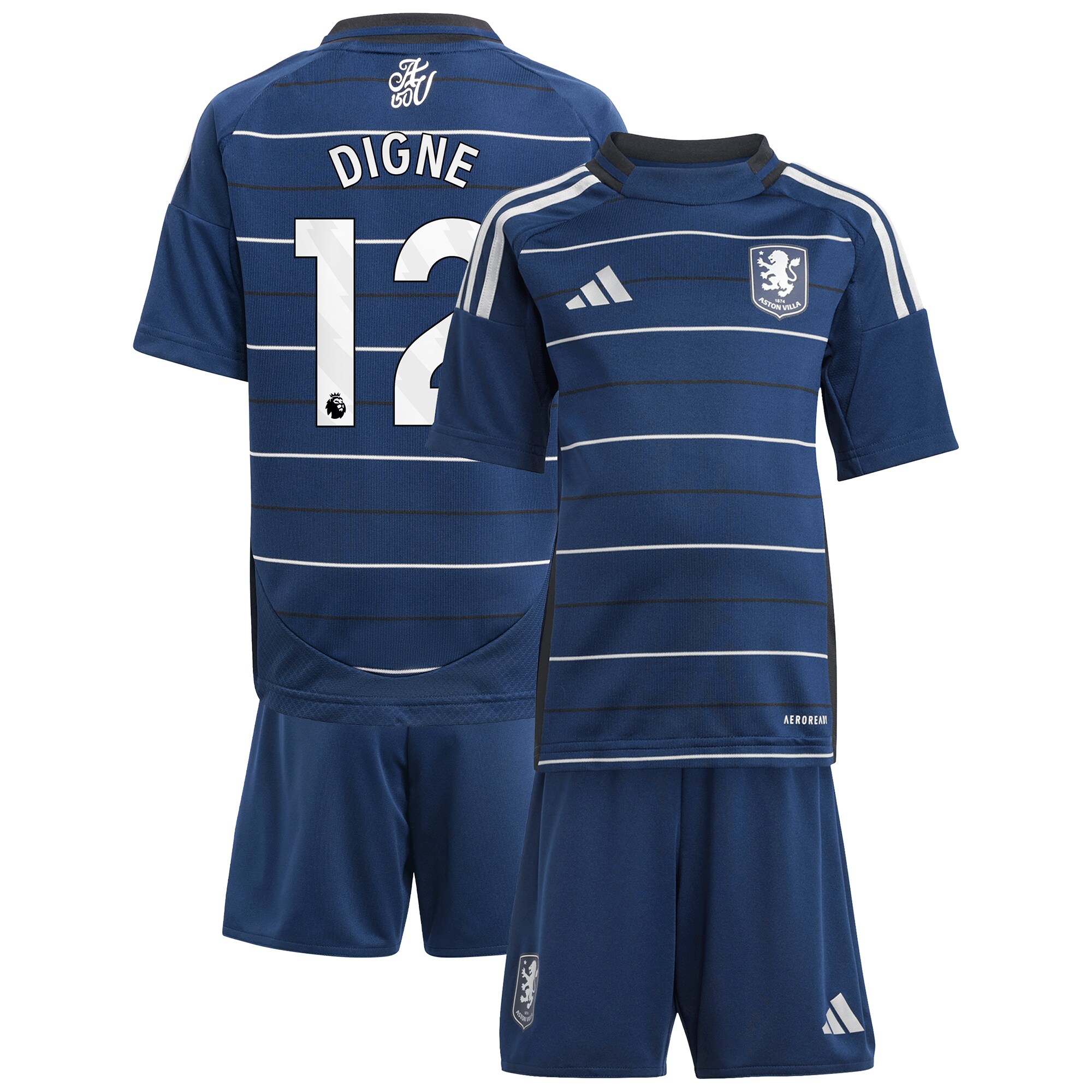 aston villa adidas third minikit 2024-25 with digne 12 printing Collection | AVFC Fan Shop Official Jerseys and Shirts