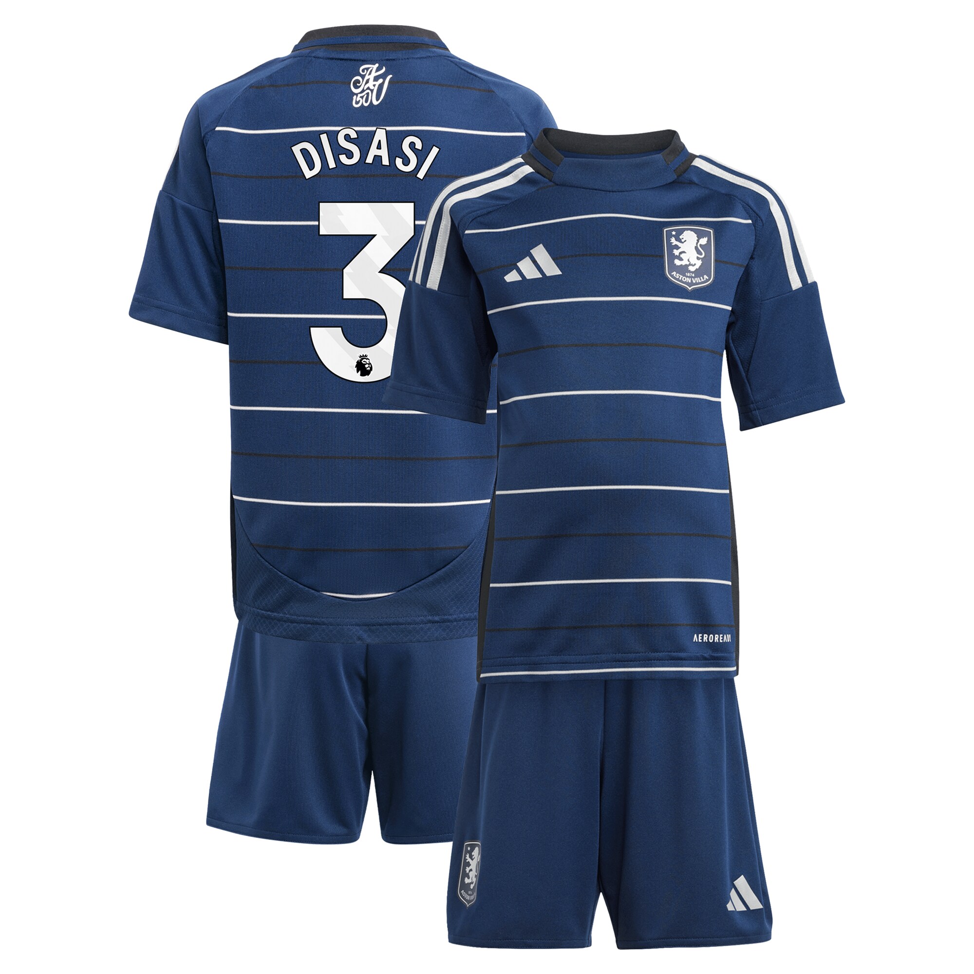 aston villa adidas third minikit 2024-25 with disasi 3 printing Collection | AVFC Fan Shop Official Jerseys and Shirts