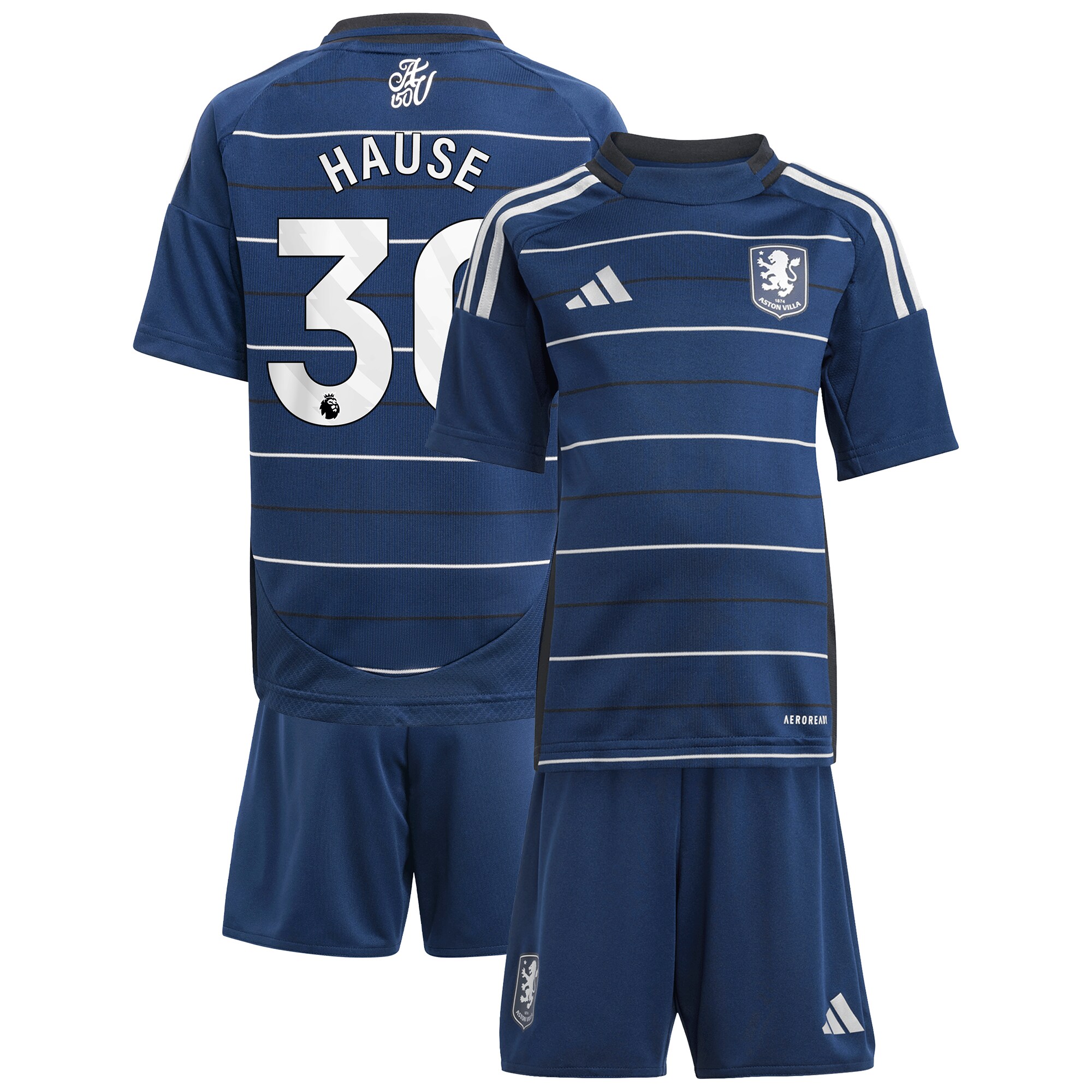 aston villa adidas third minikit 2024-25 with hause 30 printing Collection | AVFC Fan Shop Official Jerseys and Shirts