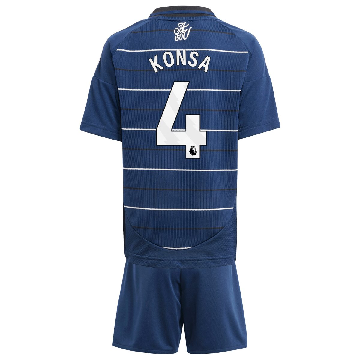 aston villa adidas third minikit 2024-25 with konsa 4 printing Collection | AVFC Fan Shop Official Jerseys and Shirts