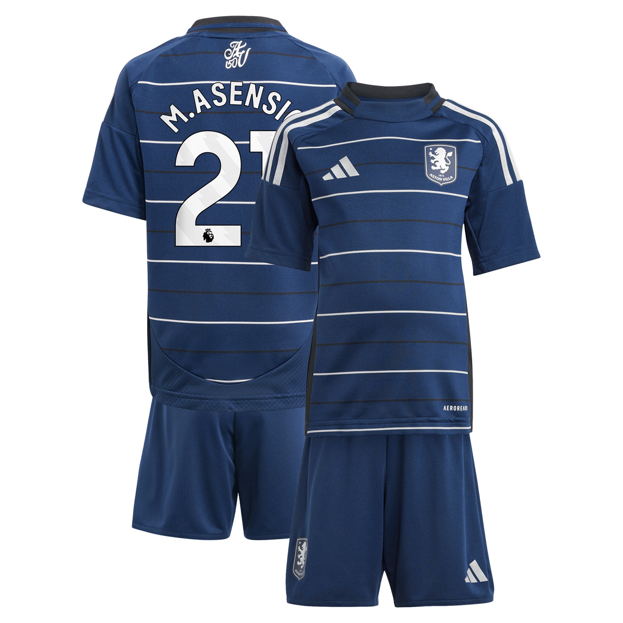 aston villa adidas third minikit 2024-25 with m.asensio 21 printing Collection | AVFC Fan Shop Official Jerseys and Shirts