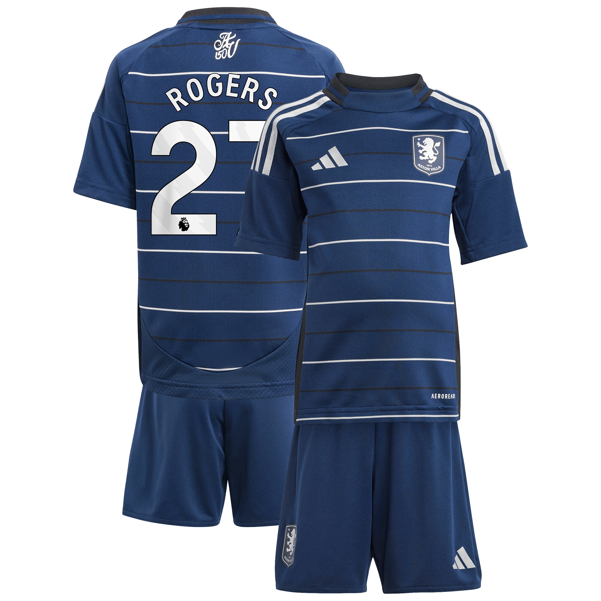 aston villa adidas third minikit 2024-25 with rogers 27 printing Collection | AVFC Fan Shop Official Jerseys and Shirts