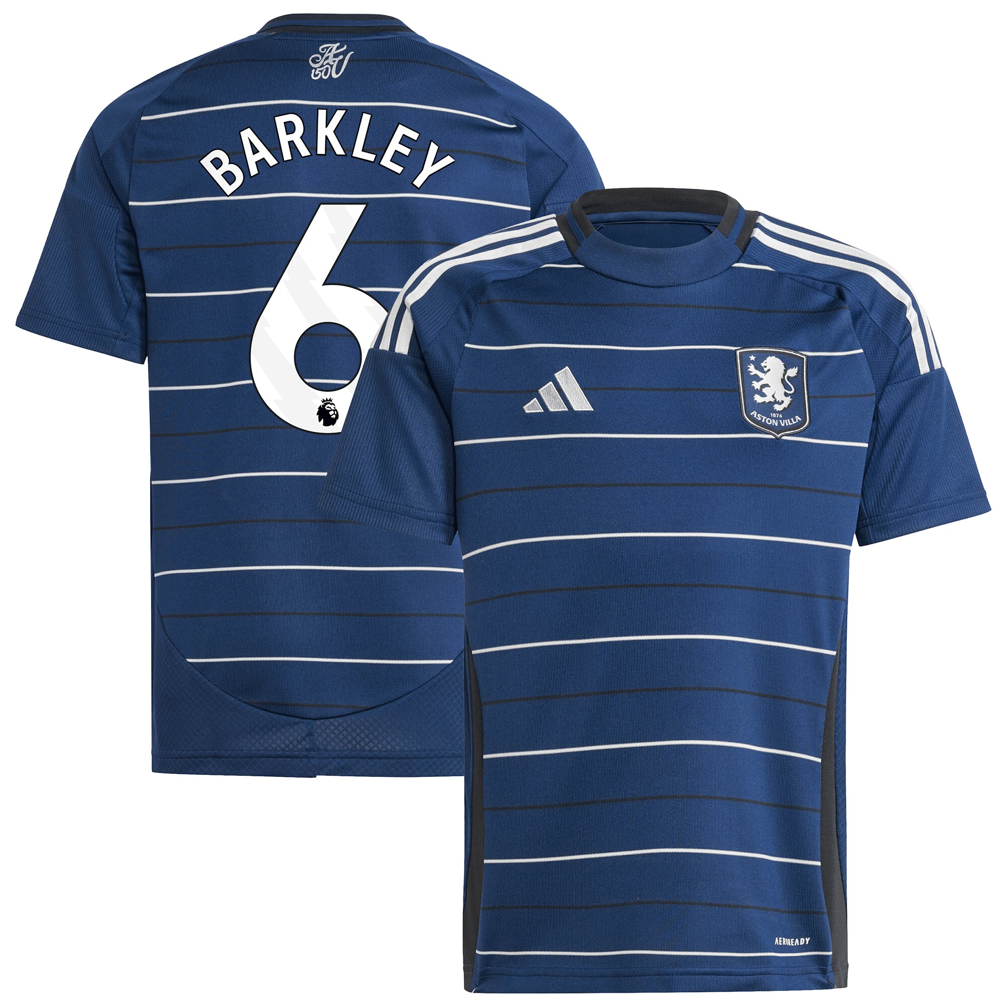 aston villa adidas third shirt 2024-25 – kids with barkley 6 printing Collection | AVFC Fan Shop Official Jerseys and Shirts
