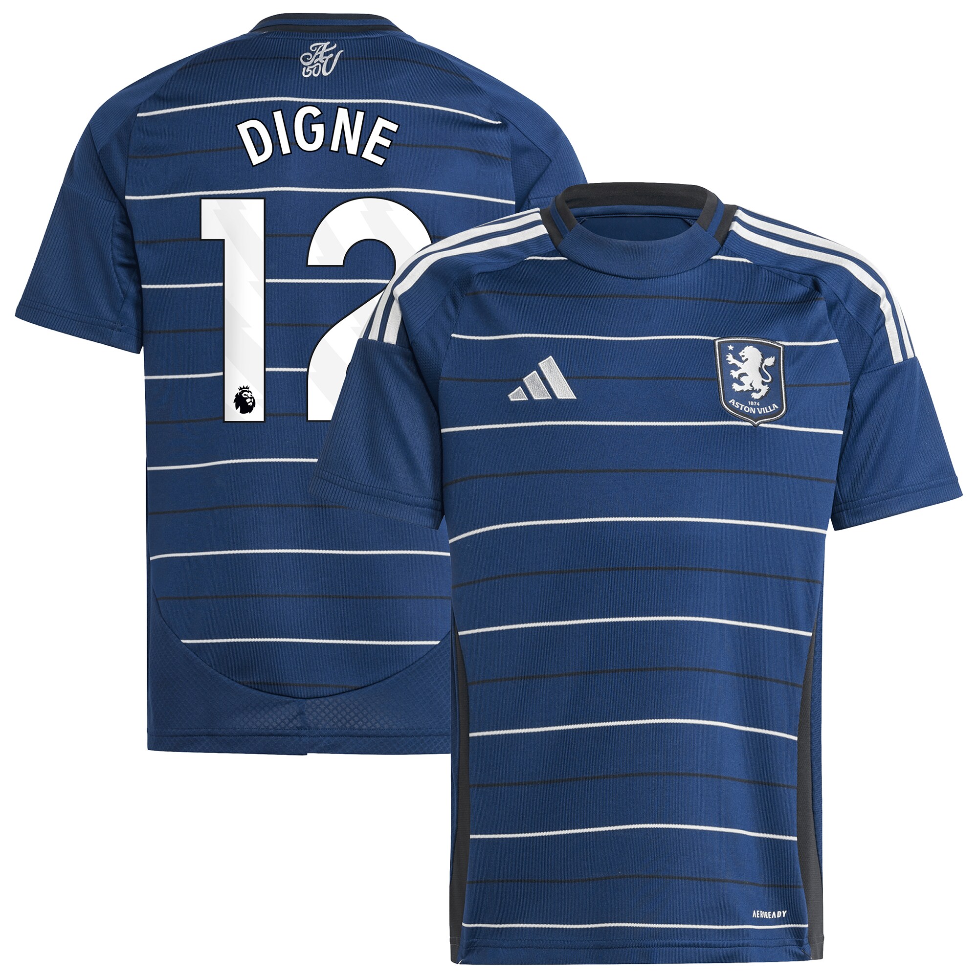 aston villa adidas third shirt 2024-25 – kids with digne 12 printing Collection | AVFC Fan Shop Official Jerseys and Shirts