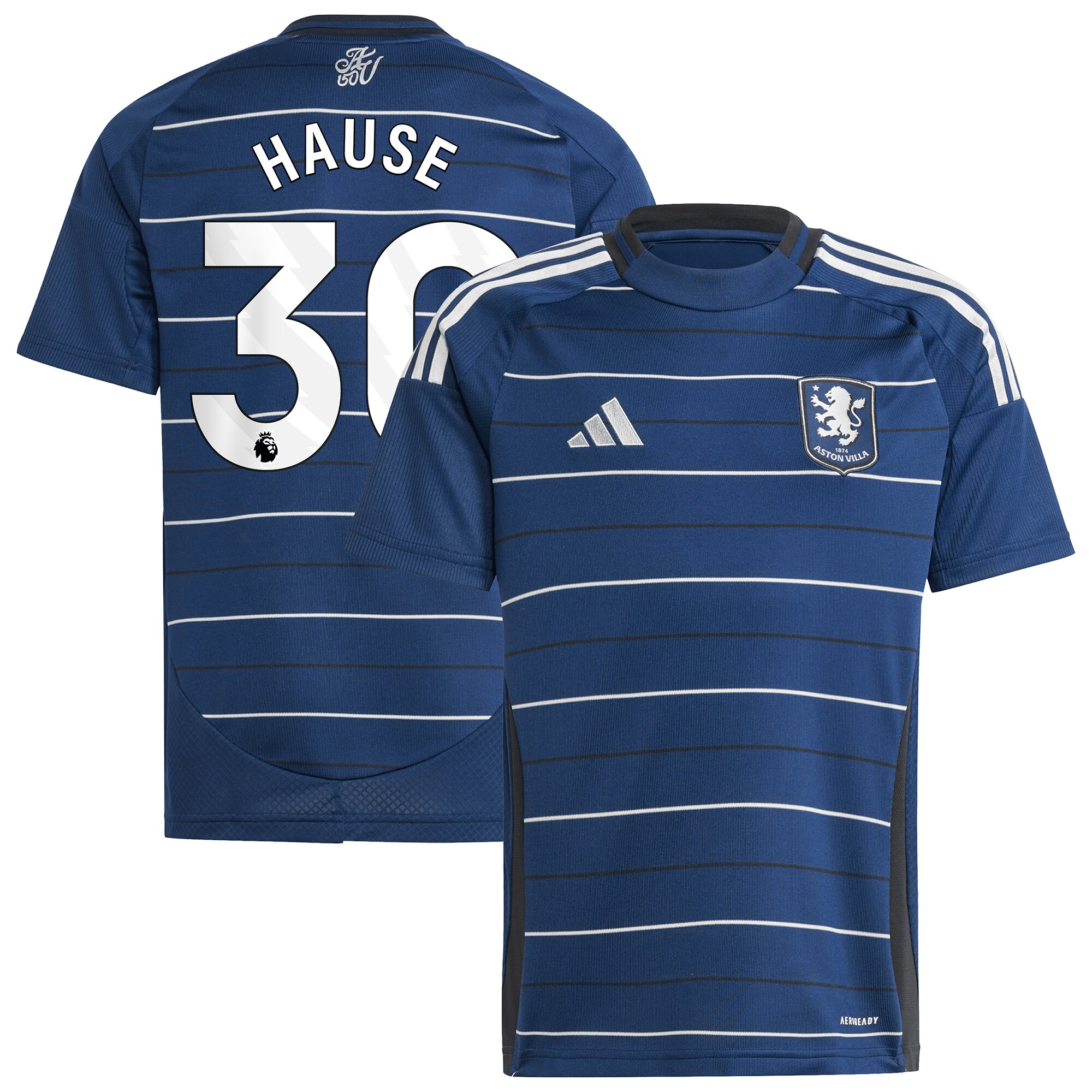 aston villa adidas third shirt 2024-25 – kids with hause 30 printing Collection | AVFC Fan Shop Official Jerseys and Shirts
