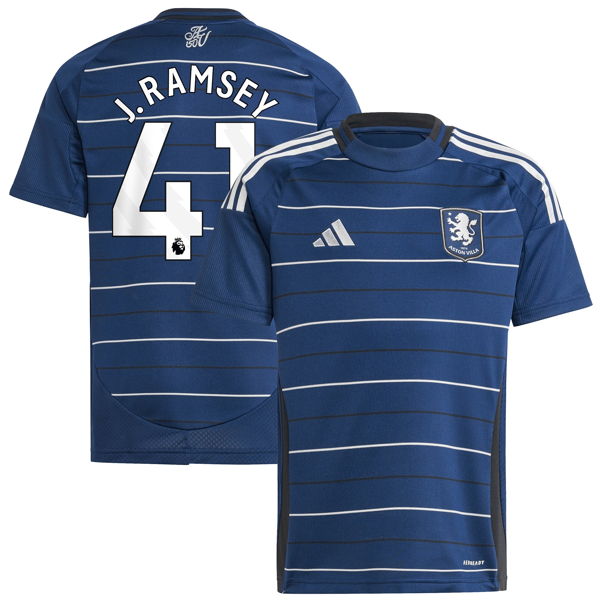 aston villa adidas third shirt 2024-25 – kids with j. ramsey 41 printing Collection | AVFC Fan Shop Official Jerseys and Shirts