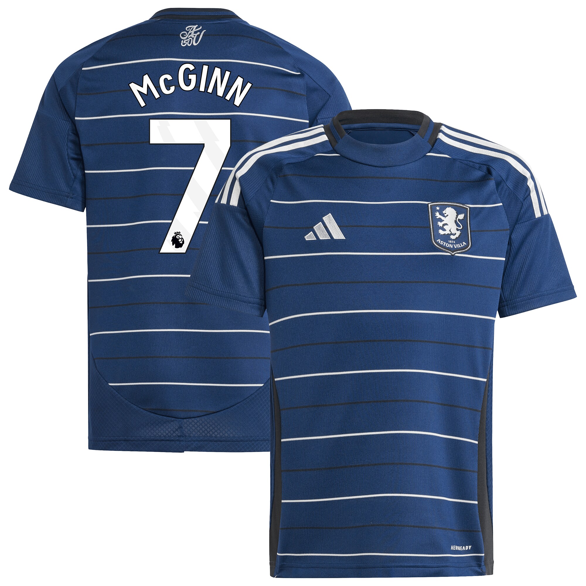 aston villa adidas third shirt 2024-25 – kids with mcginn 7 printing Collection | AVFC Fan Shop Official Jerseys and Shirts