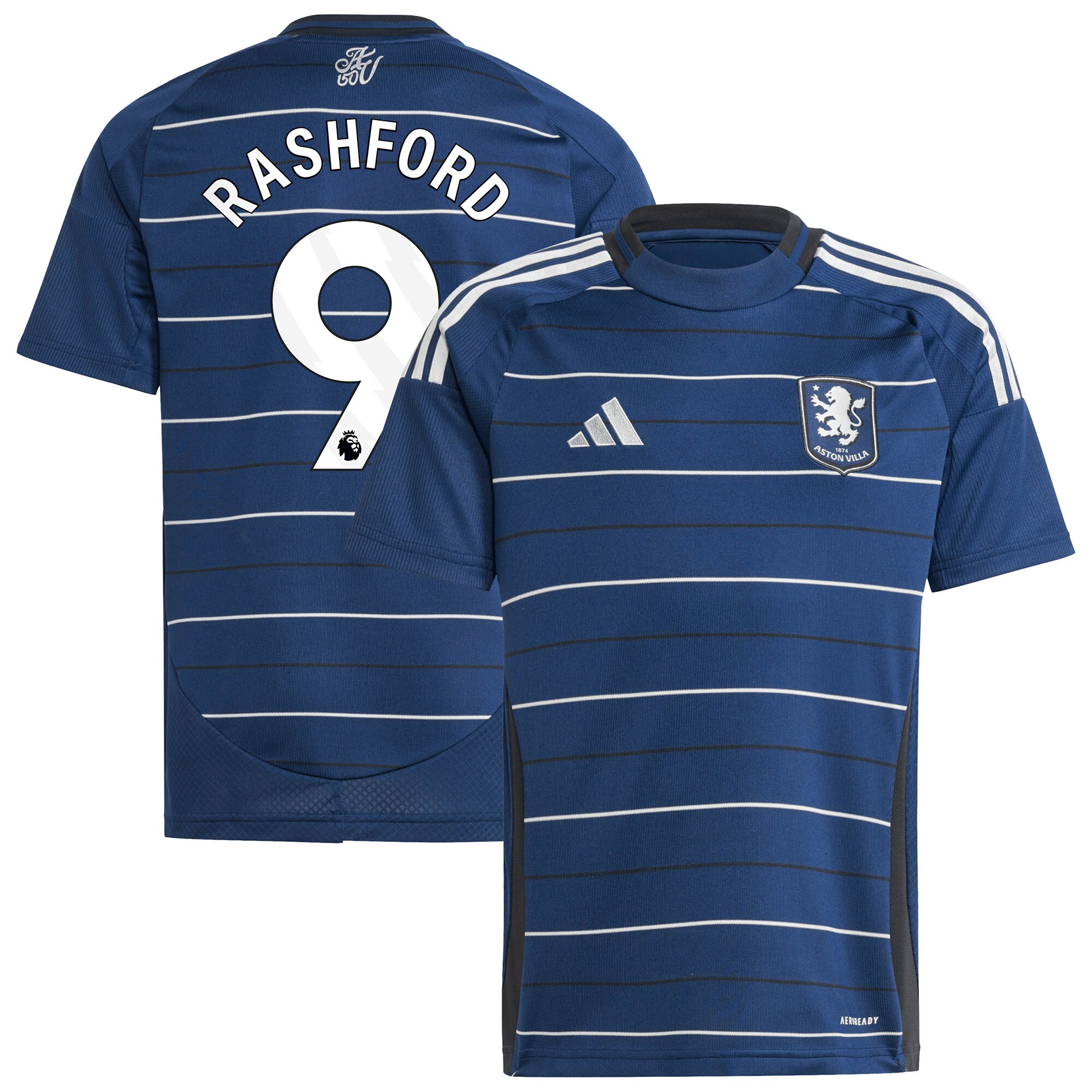 aston villa adidas third shirt 2024-25 – kids with rashford 9 printing Collection | AVFC Fan Shop Official Jerseys and Shirts