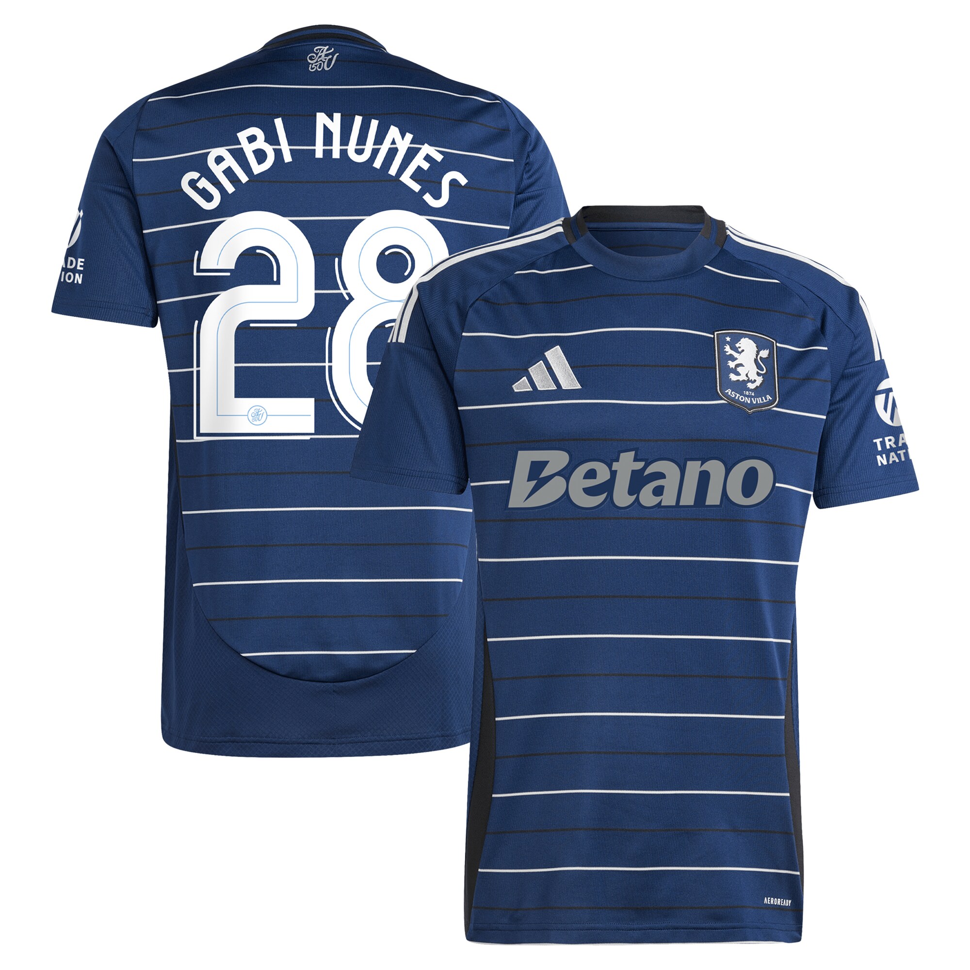 aston villa adidas third shirt 2024-25 with gabi nunes 28 cup printing Collection | AVFC Fan Shop Official Jerseys and Shirts