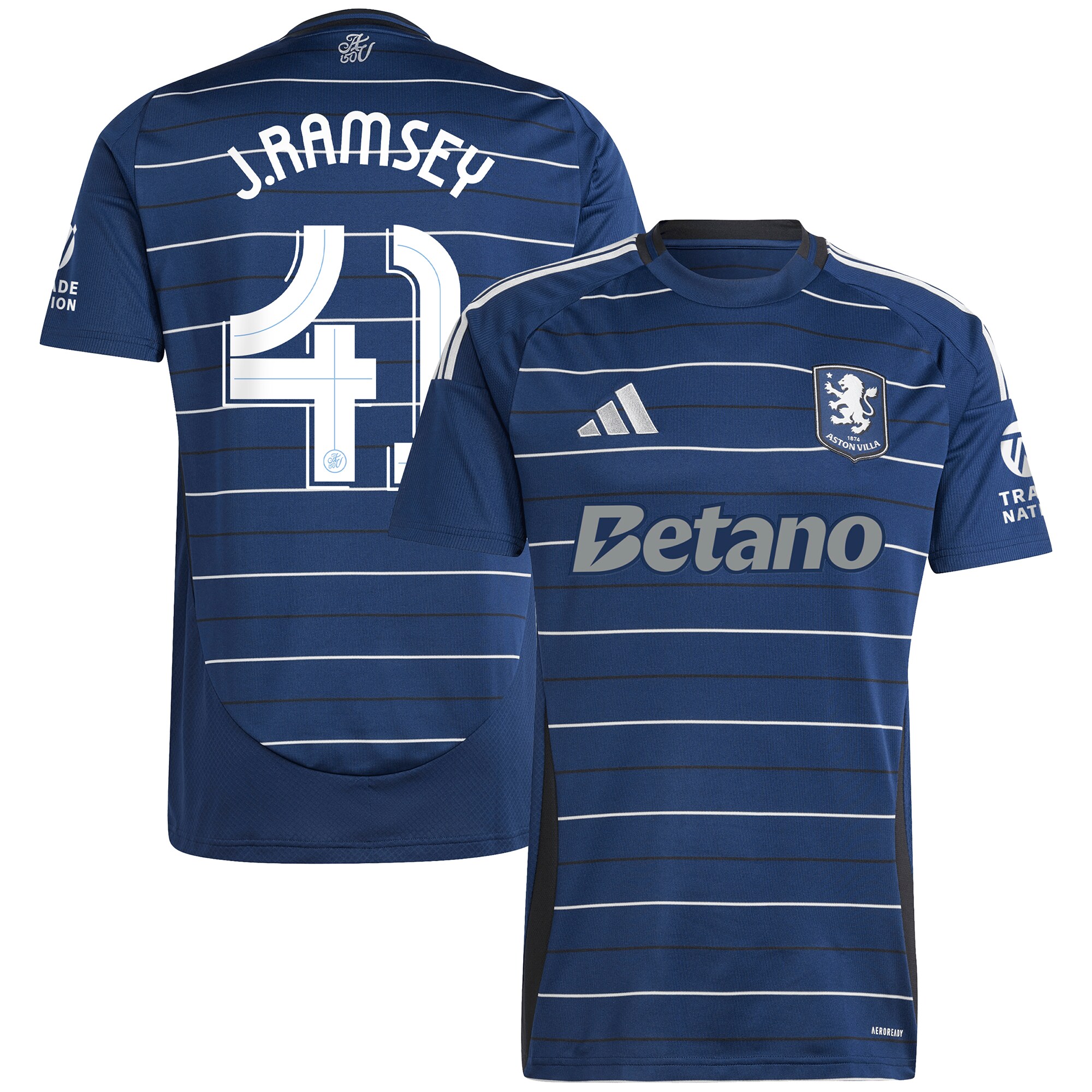 aston villa adidas third shirt 2024-25 with j. ramsey 41 cup printing Collection | AVFC Fan Shop Official Jerseys and Shirts