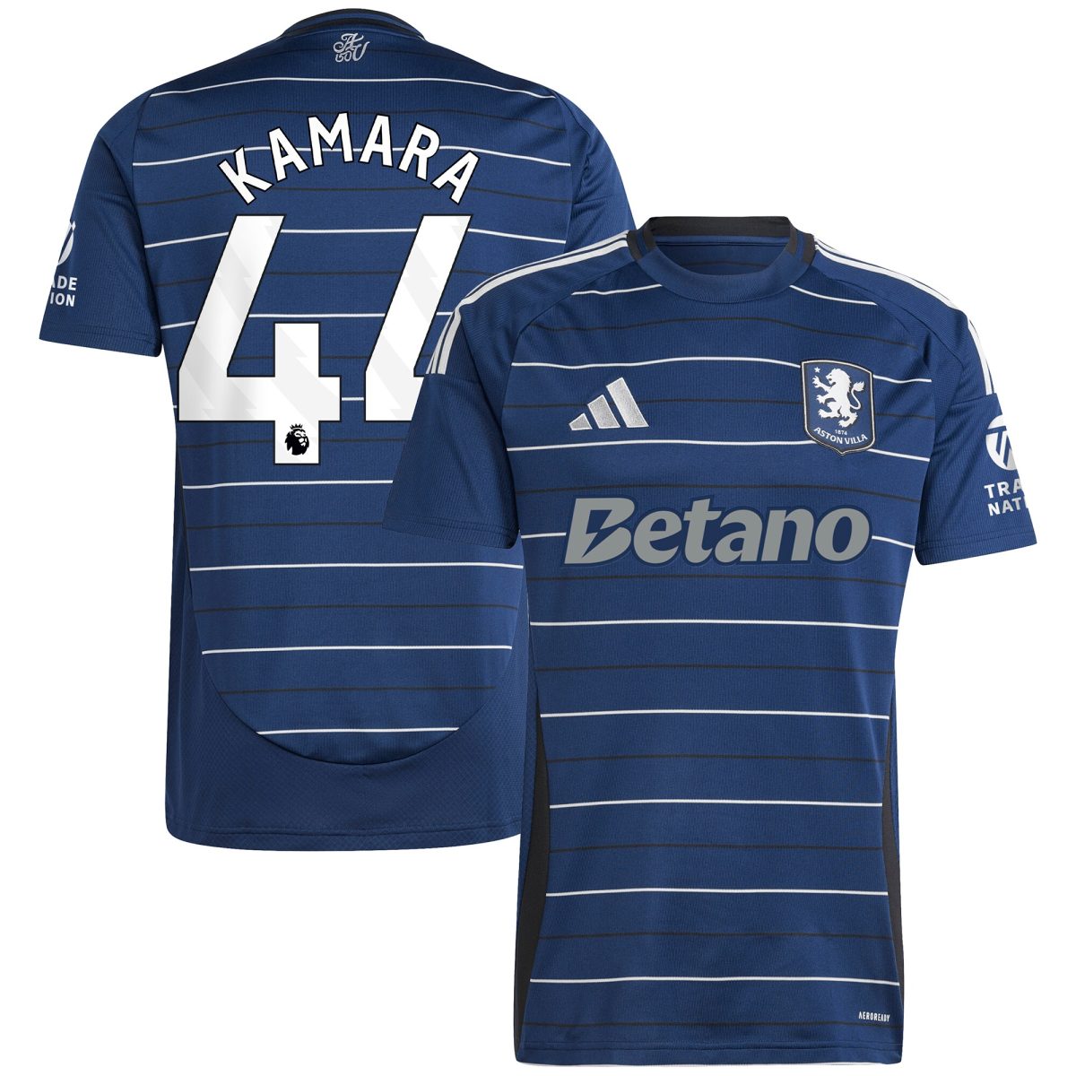 aston villa adidas third shirt 2024-25 with kamara 44 printing Collection | AVFC Fan Shop Official Jerseys and Shirts