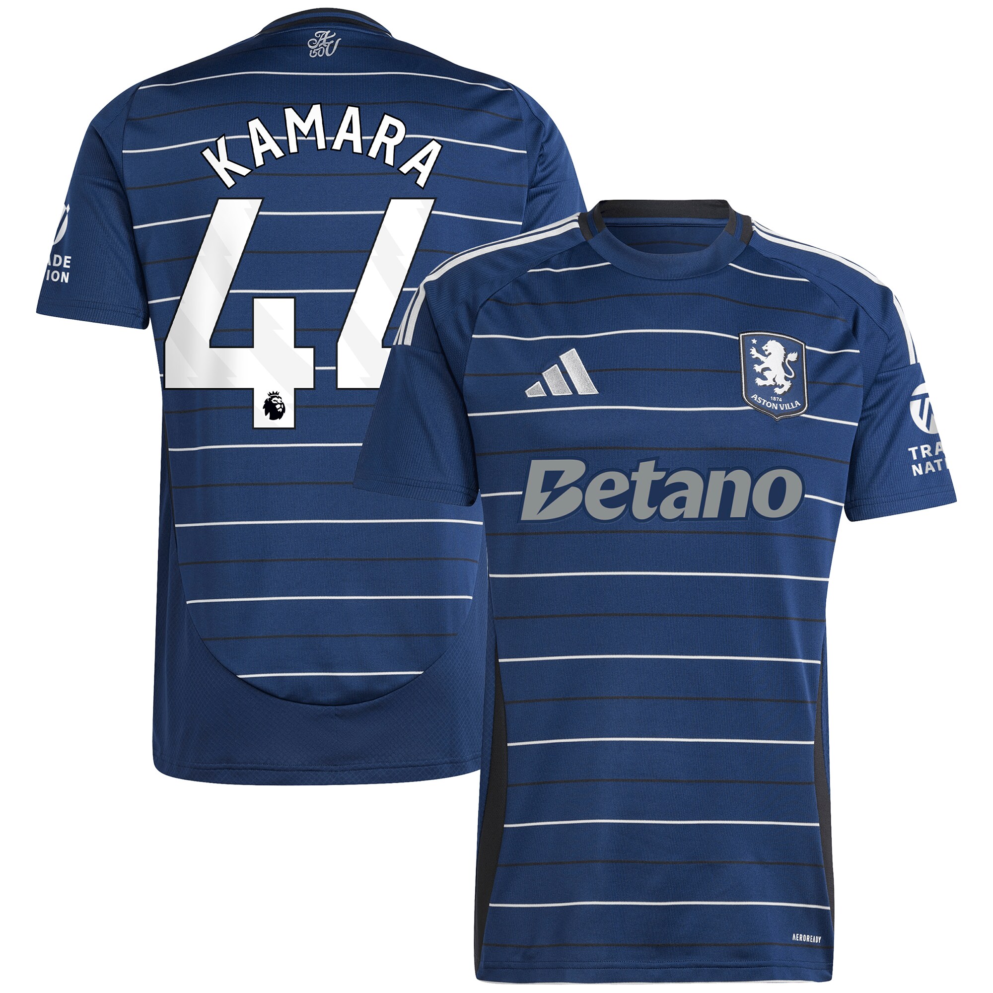 aston villa adidas third shirt 2024-25 with kamara 44 printing Collection | AVFC Fan Shop Official Jerseys and Shirts