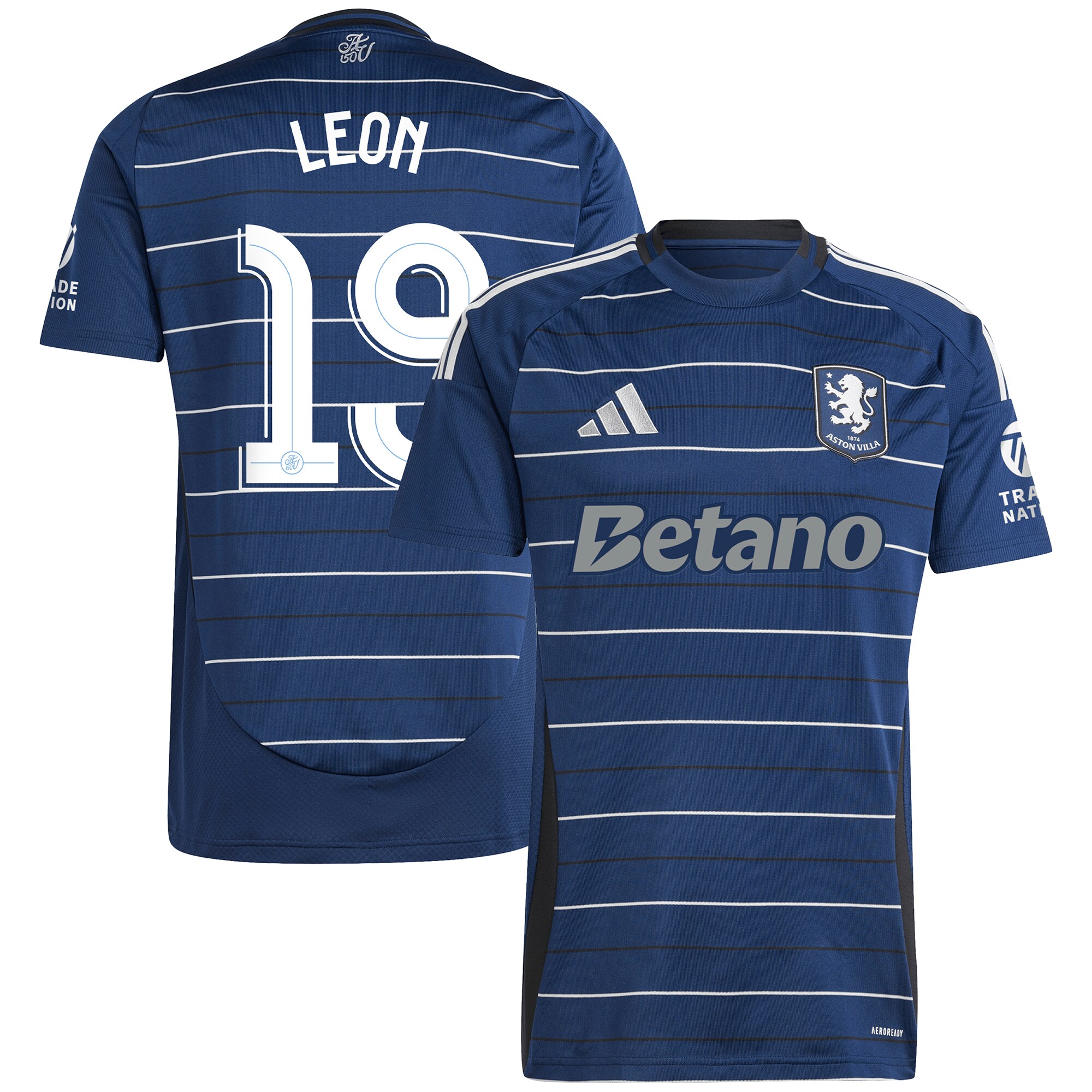 aston villa adidas third shirt 2024-25 with leon 19 cup printing Collection | AVFC Fan Shop Official Jerseys and Shirts