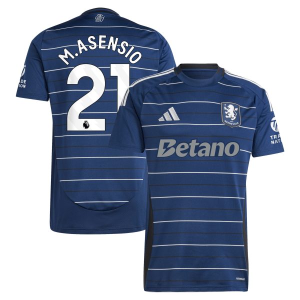 aston villa adidas third shirt 2024-25 with m.asensio 21 printing Collection | AVFC Fan Shop Official Jerseys and Shirts