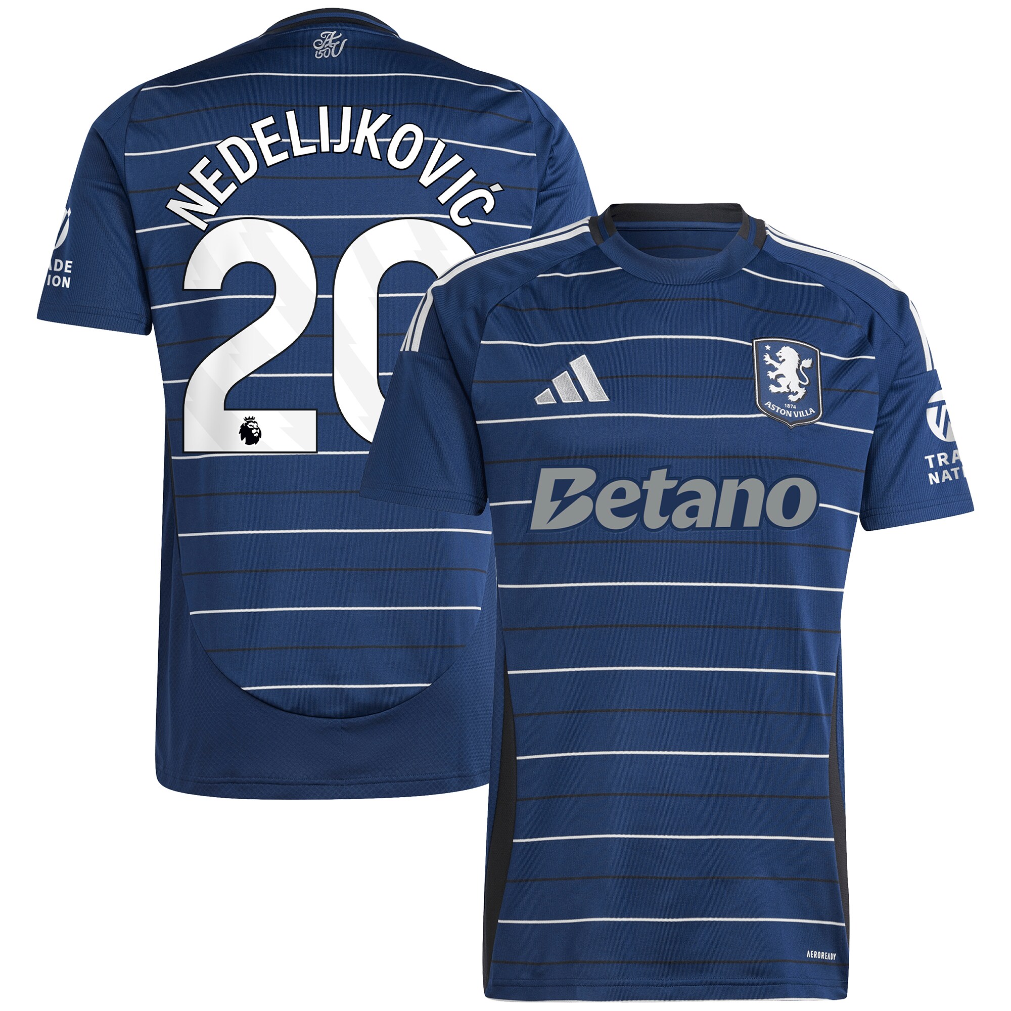aston villa adidas third shirt 2024-25 with nedeljković 20 printing Collection | AVFC Fan Shop Official Jerseys and Shirts