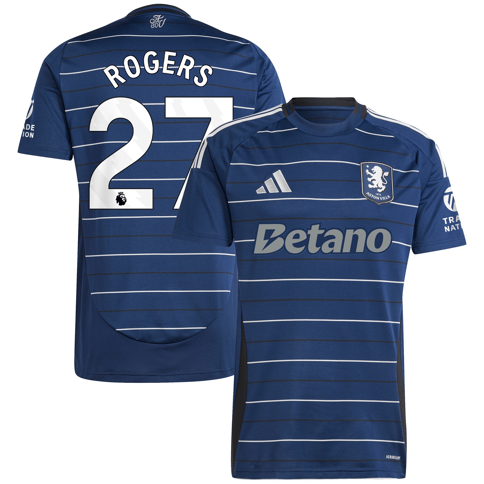 aston villa adidas third shirt 2024-25 with rogers 27 printing Collection | AVFC Fan Shop Official Jerseys and Shirts