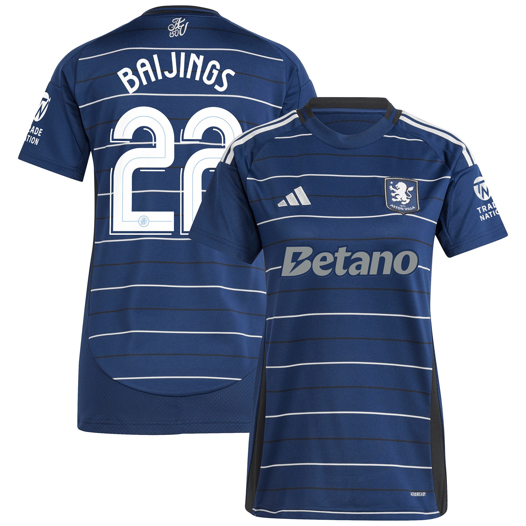 aston villa adidas third shirt 2024-25 – womens with baijings 22 cup printing Collection | AVFC Fan Shop Official Jerseys and Shirts