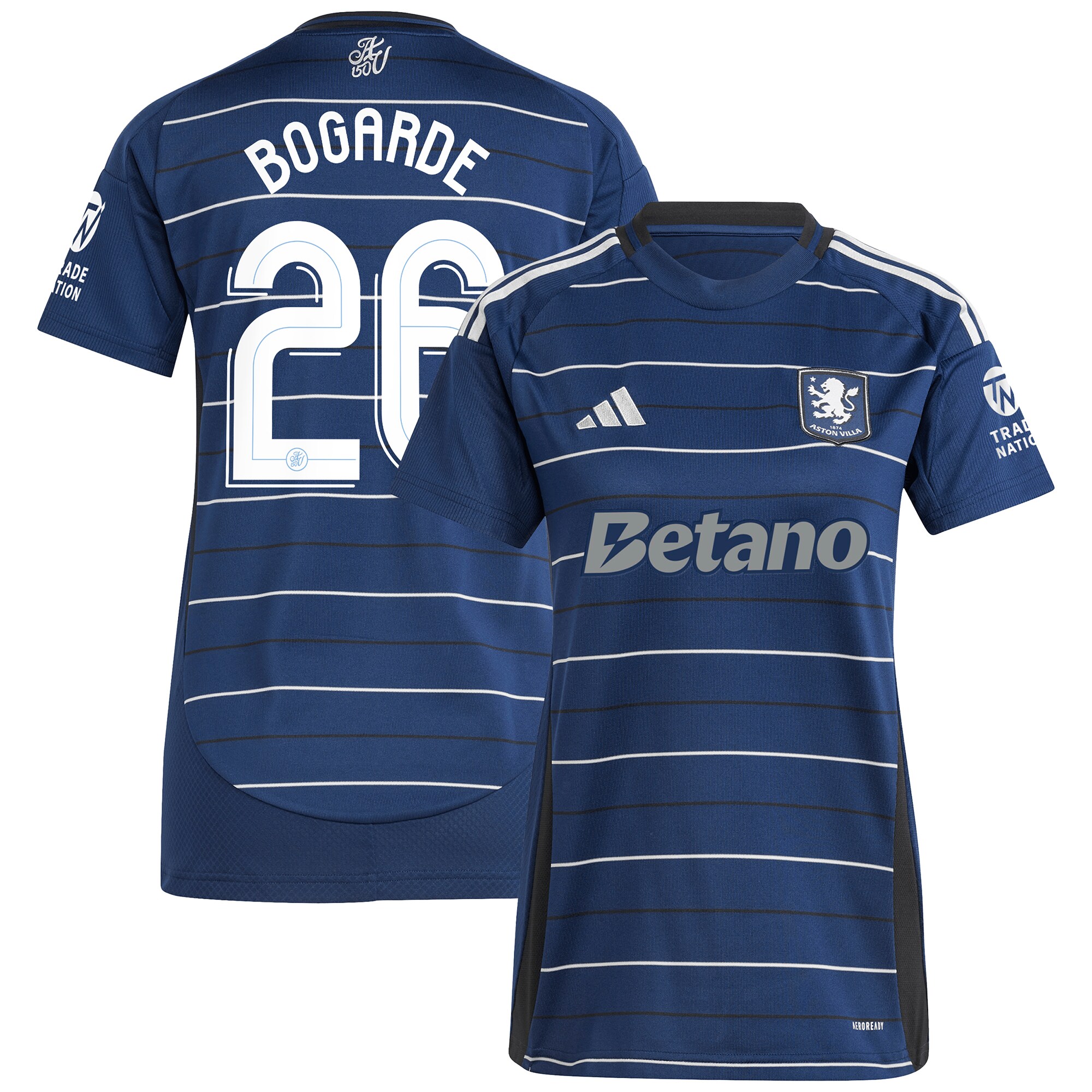 aston villa adidas third shirt 2024-25 – womens with bogarde 26 cup printing Collection | AVFC Fan Shop Official Jerseys and Shirts