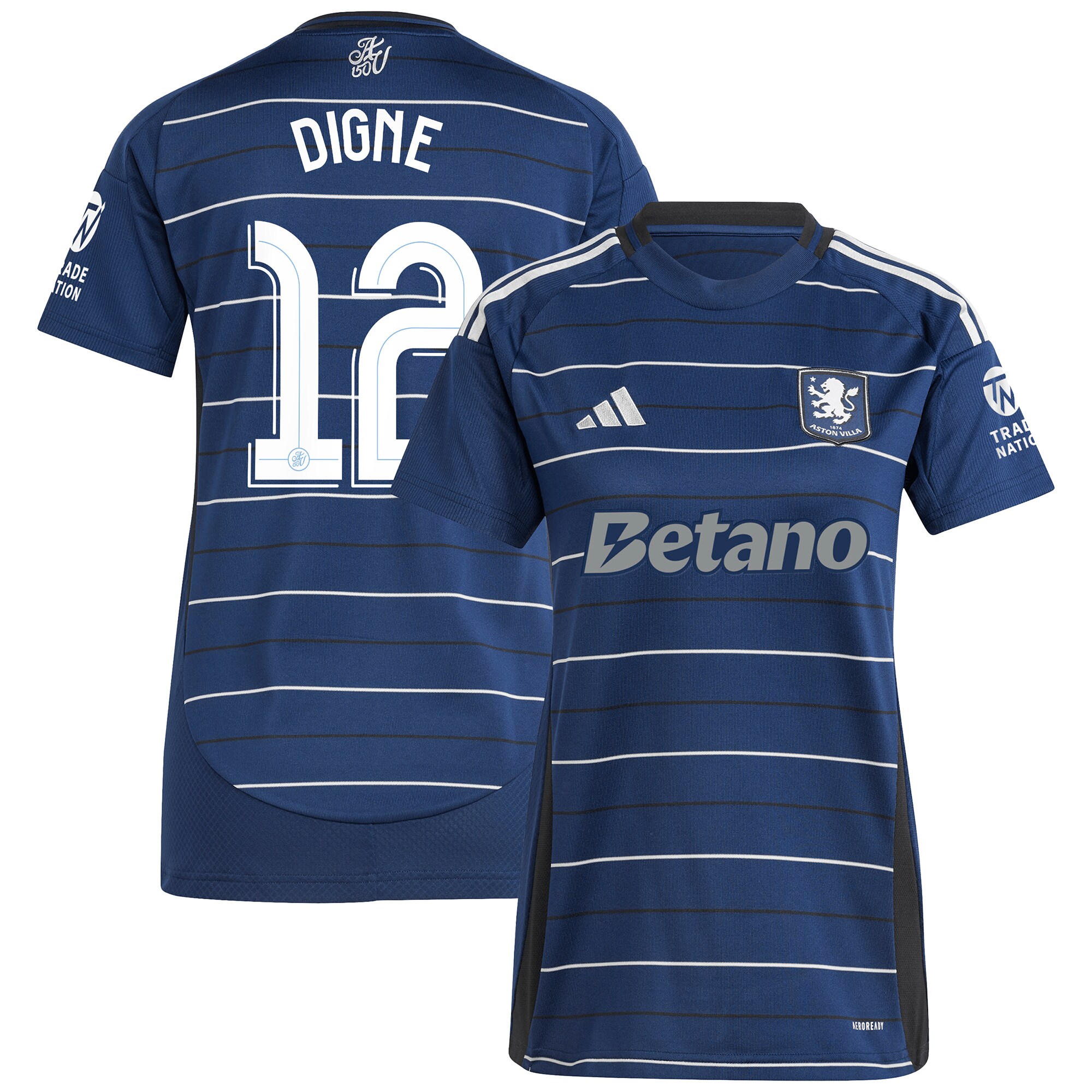 aston villa adidas third shirt 2024-25 – womens with digne 12 cup printing Collection | AVFC Fan Shop Official Jerseys and Shirts