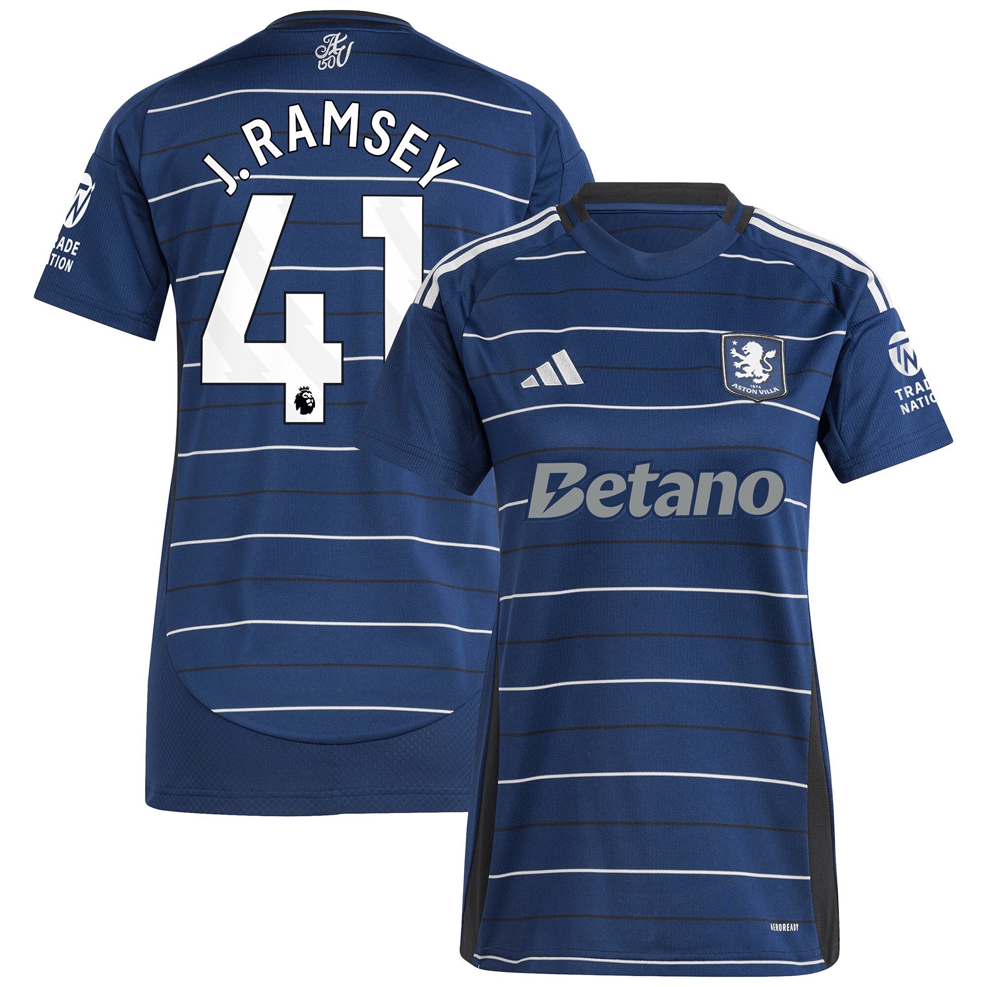 aston villa adidas third shirt 2024-25 – womens with j. ramsey 41 printing Collection | AVFC Fan Shop Official Jerseys and Shirts