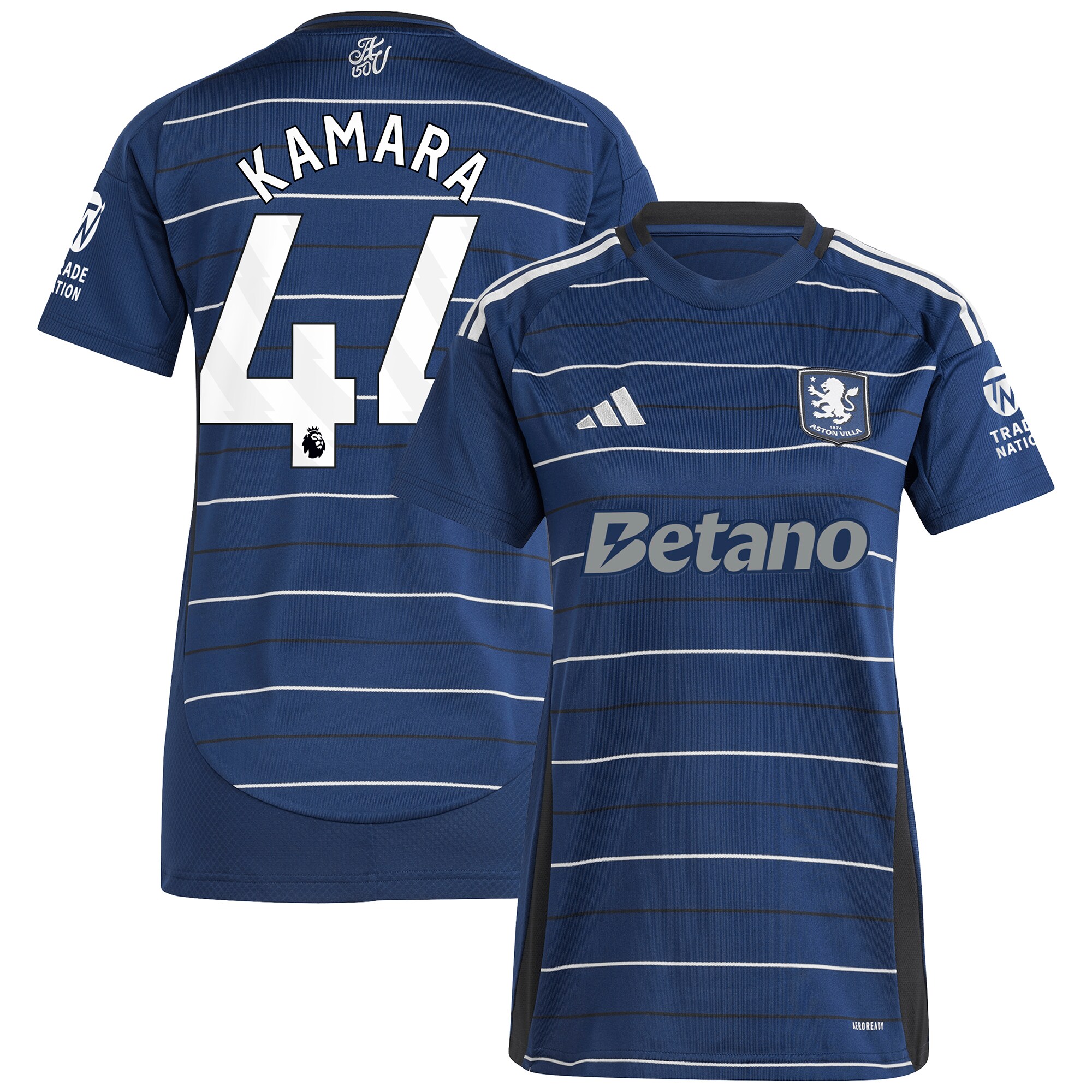 aston villa adidas third shirt 2024-25 – womens with kamara 44 printing Collection | AVFC Fan Shop Official Jerseys and Shirts