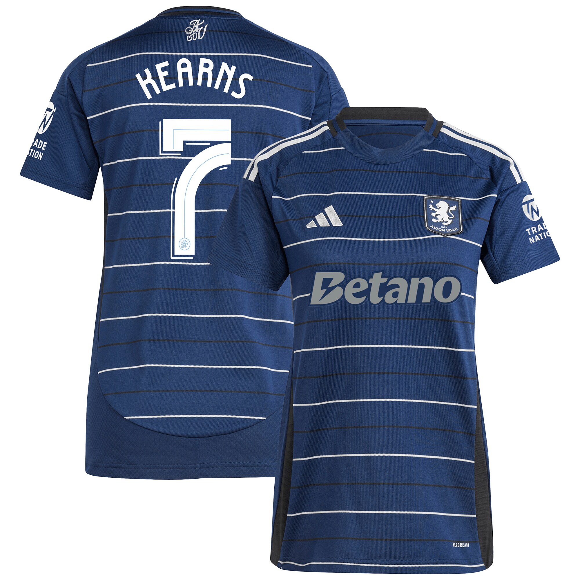 aston villa adidas third shirt 2024-25 – womens with kearns 7 cup printing Collection | AVFC Fan Shop Official Jerseys and Shirts
