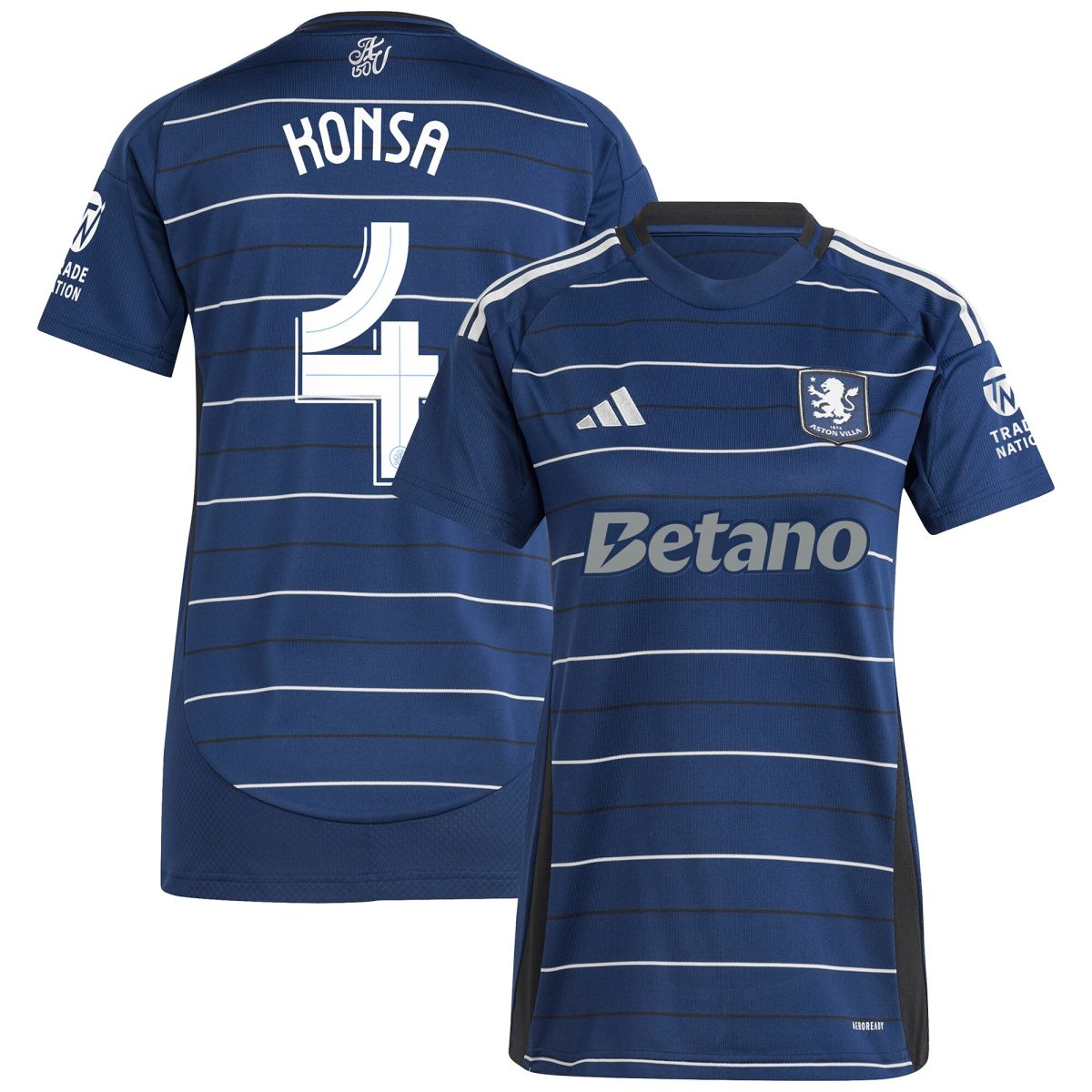 aston villa adidas third shirt 2024-25 – womens with konsa 4 cup printing Collection | AVFC Fan Shop Official Jerseys and Shirts