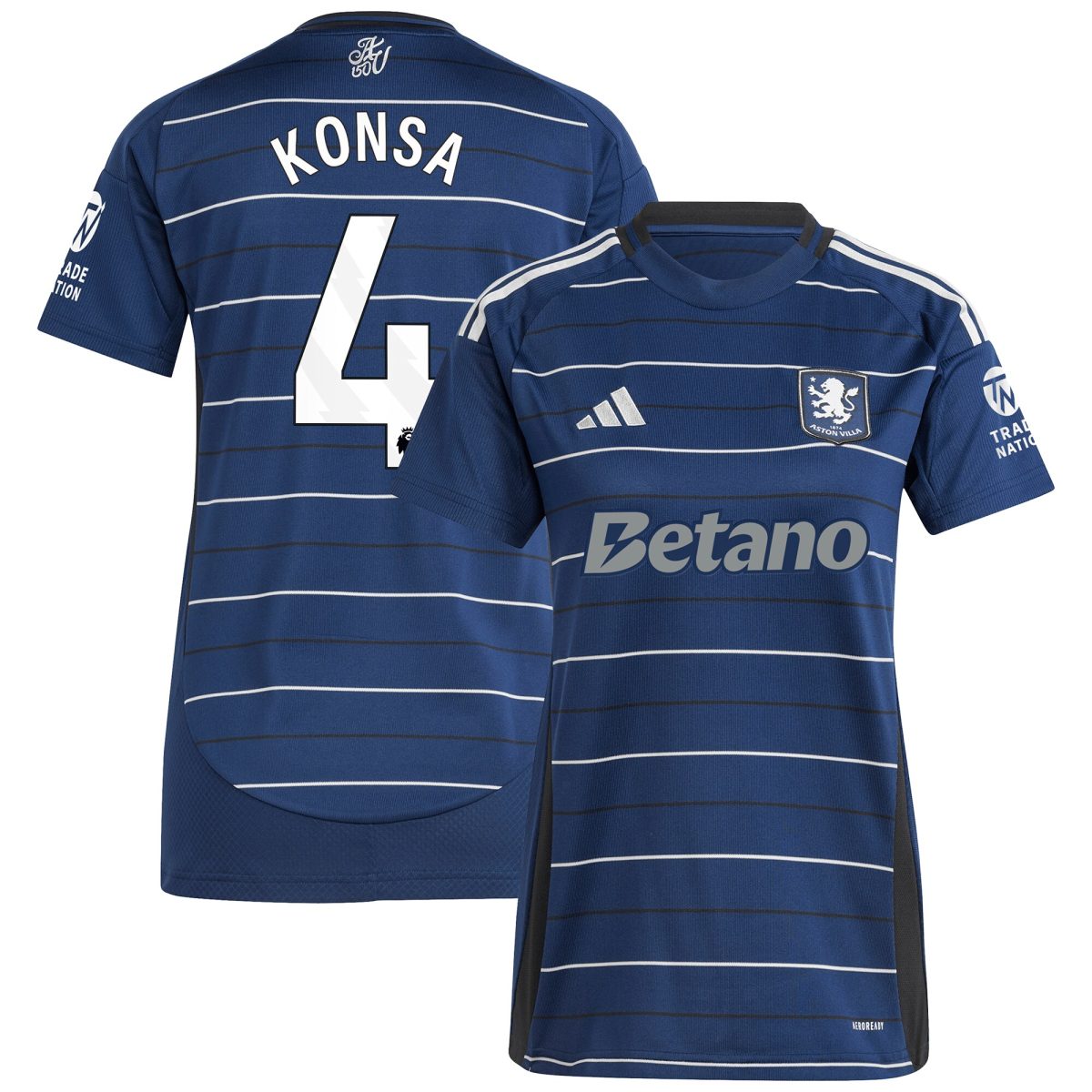 aston villa adidas third shirt 2024-25 – womens with konsa 4 printing Collection | AVFC Fan Shop Official Jerseys and Shirts