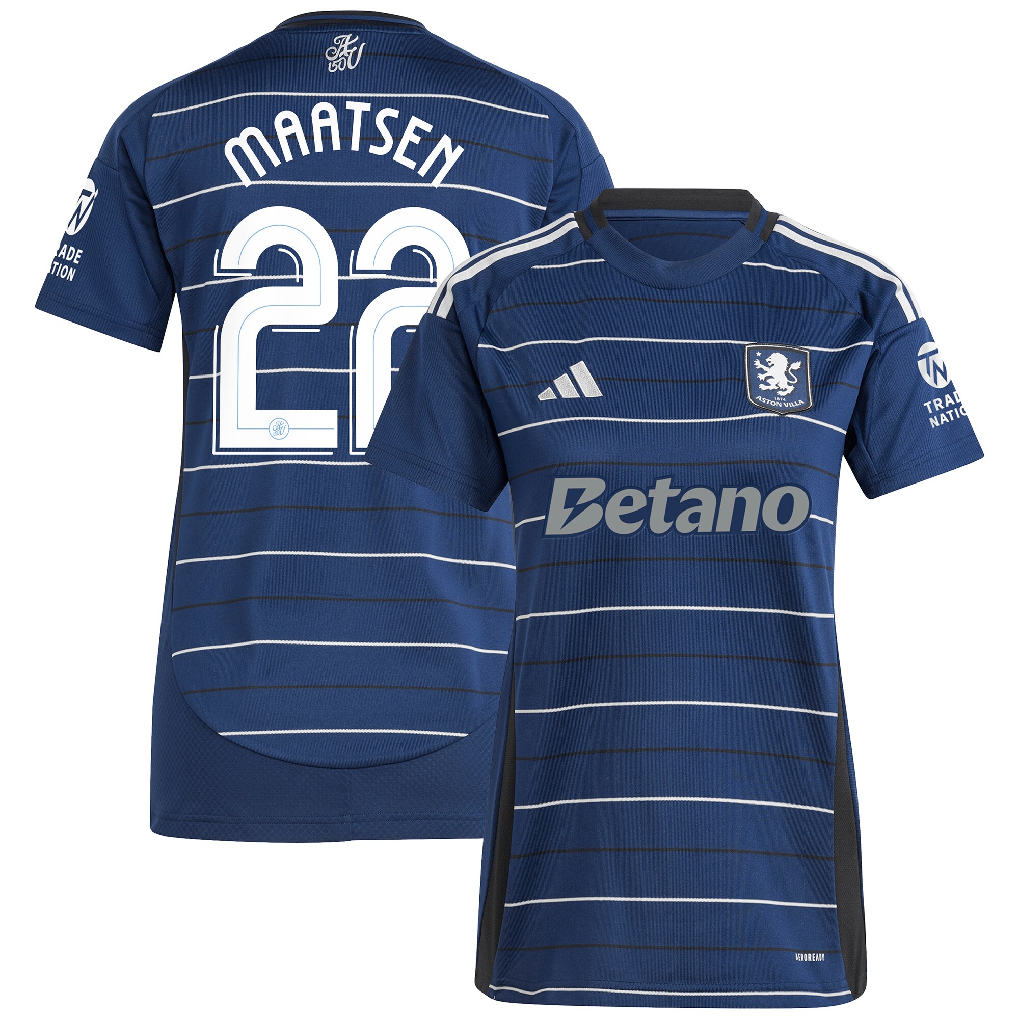 aston villa adidas third shirt 2024-25 – womens with maatsen 22 cup printing Collection | AVFC Fan Shop Official Jerseys and Shirts