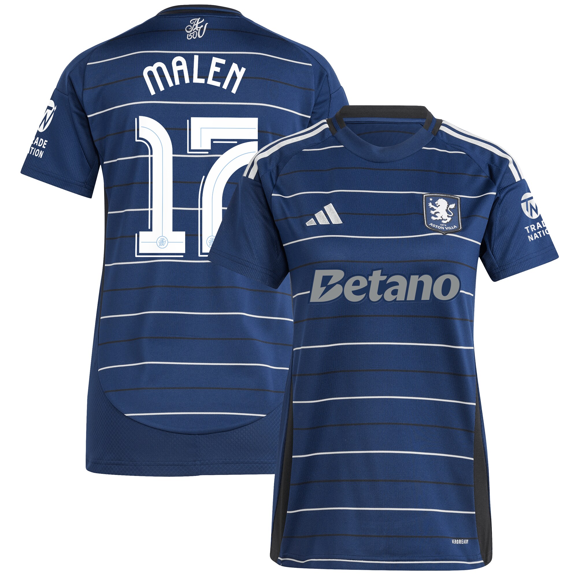 aston villa adidas third shirt 2024-25 – womens with malen 17 cup printing Collection | AVFC Fan Shop Official Jerseys and Shirts