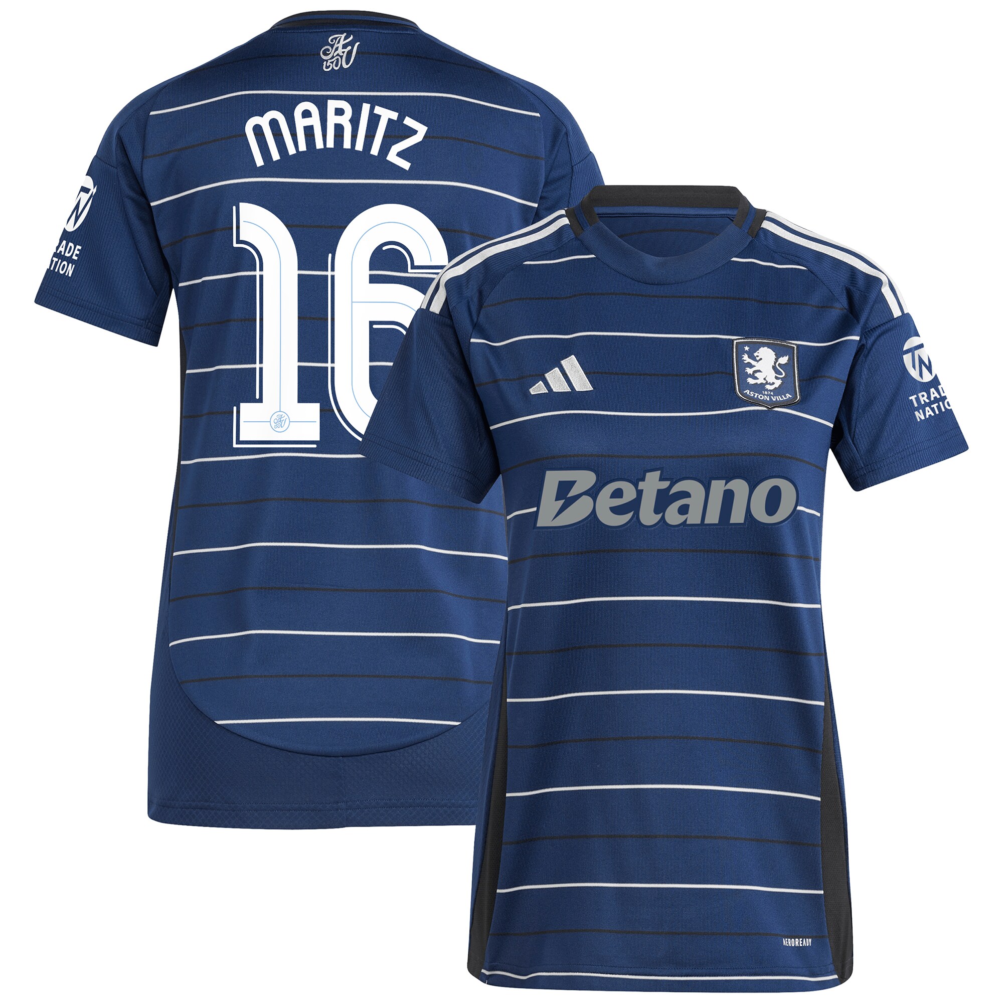 aston villa adidas third shirt 2024-25 – womens with maritz 16 cup printing Collection | AVFC Fan Shop Official Jerseys and Shirts