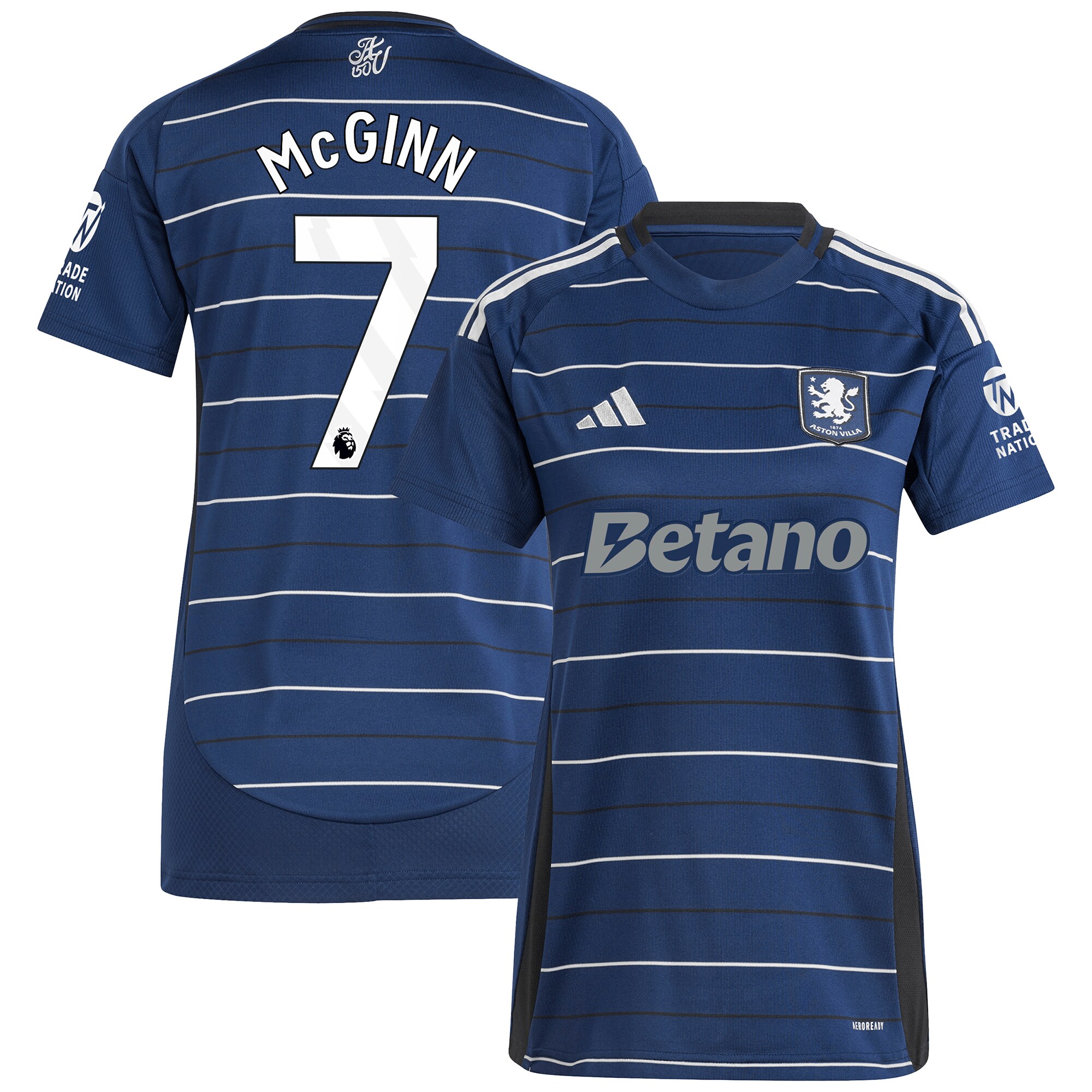 aston villa adidas third shirt 2024-25 – womens with mcginn 7 printing Collection | AVFC Fan Shop Official Jerseys and Shirts