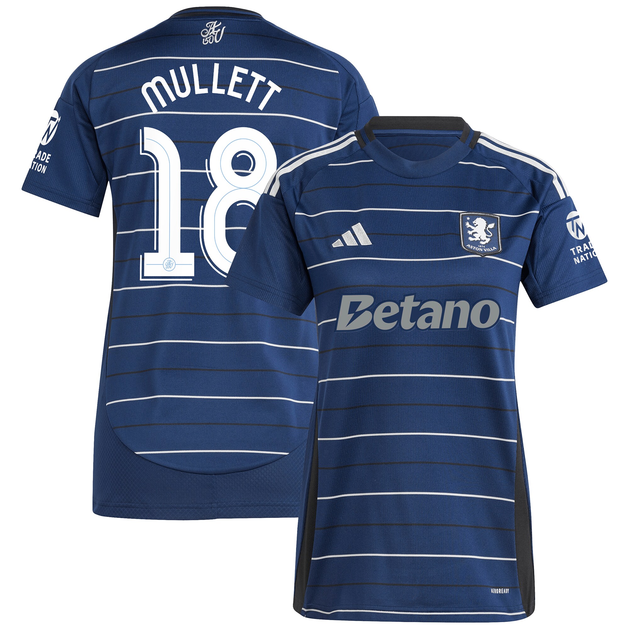 aston villa adidas third shirt 2024-25 – womens with mullett 18 cup printing Collection | AVFC Fan Shop Official Jerseys and Shirts