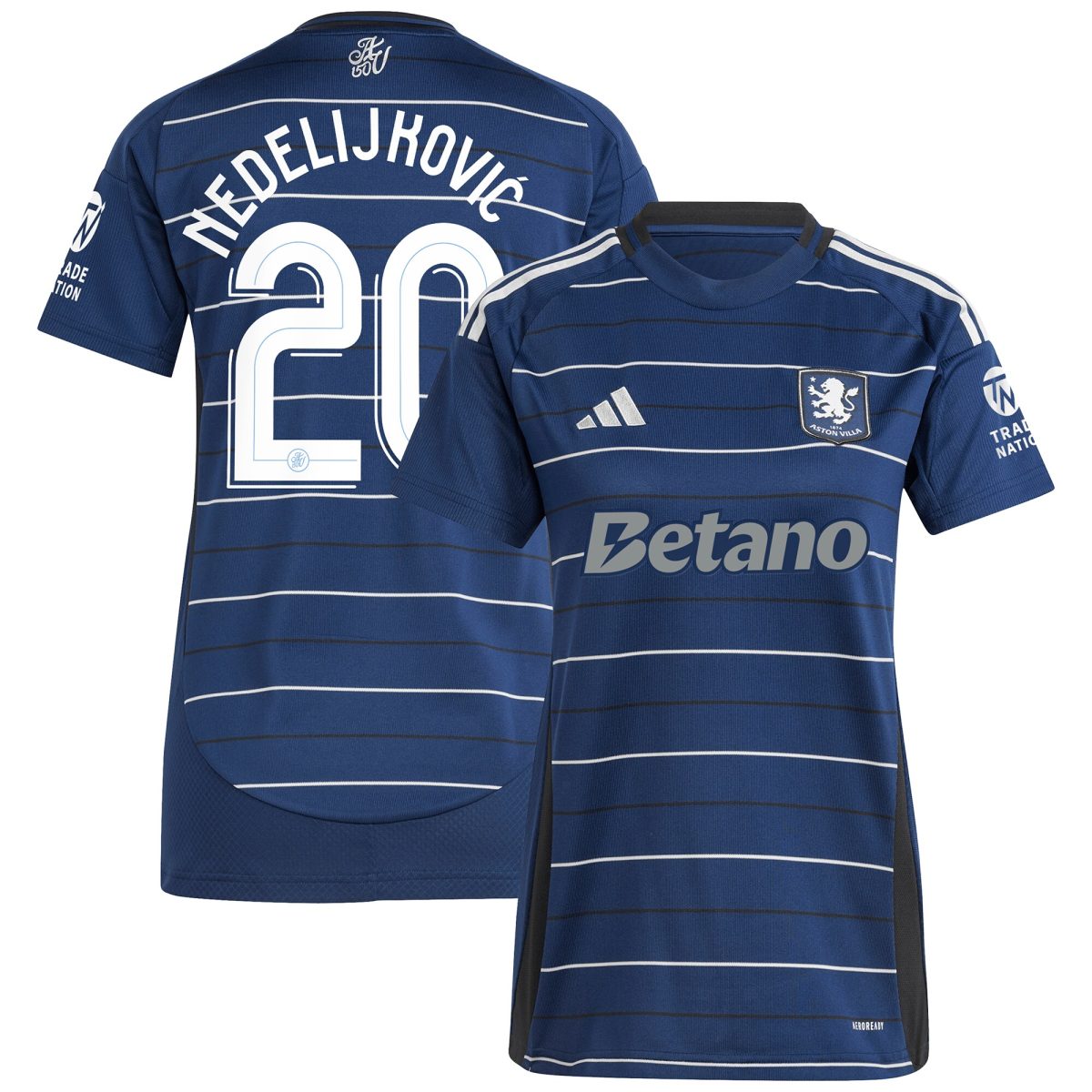 aston villa adidas third shirt 2024-25 – womens with nedeljković 20 cup printing Collection | AVFC Fan Shop Official Jerseys and Shirts
