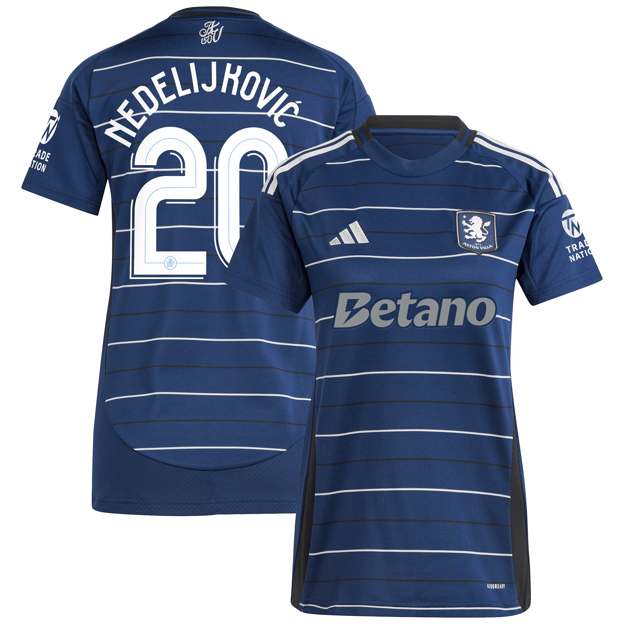 aston villa adidas third shirt 2024-25 – womens with nedeljković 20 cup printing Collection | AVFC Fan Shop Official Jerseys and Shirts