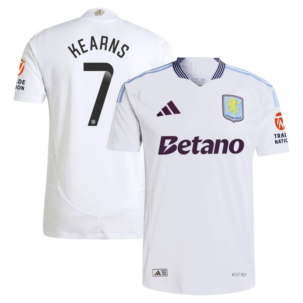 aston villa adidas wsl away authentic shirt 2024-25 with kearns 7 printing Collection | AVFC Fan Shop Official Jerseys and Shirts