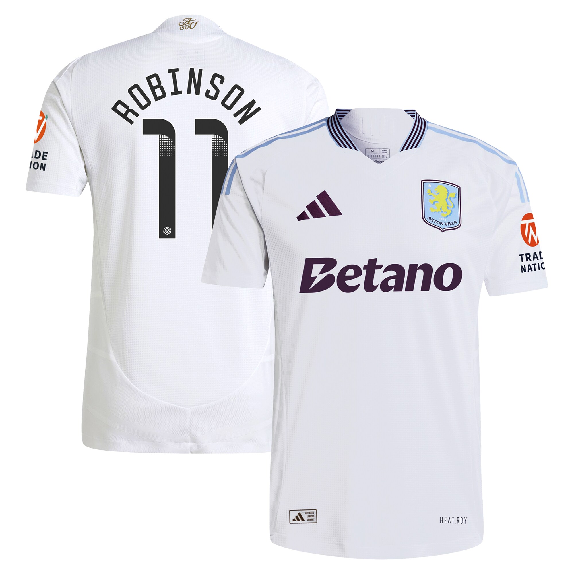 aston villa adidas wsl away authentic shirt 2024-25 with robinson 11 printing Collection | AVFC Fan Shop Official Jerseys and Shirts