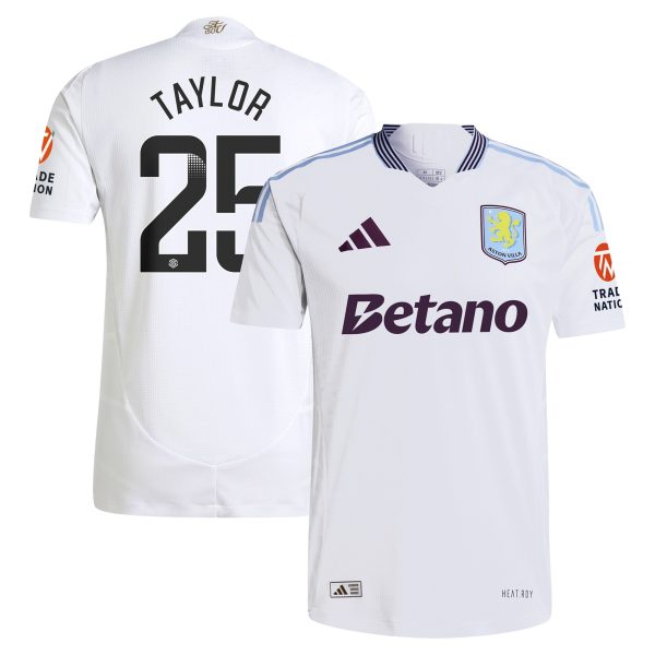 aston villa adidas wsl away authentic shirt 2024-25 with taylor 25 printing Collection | AVFC Fan Shop Official Jerseys and Shirts