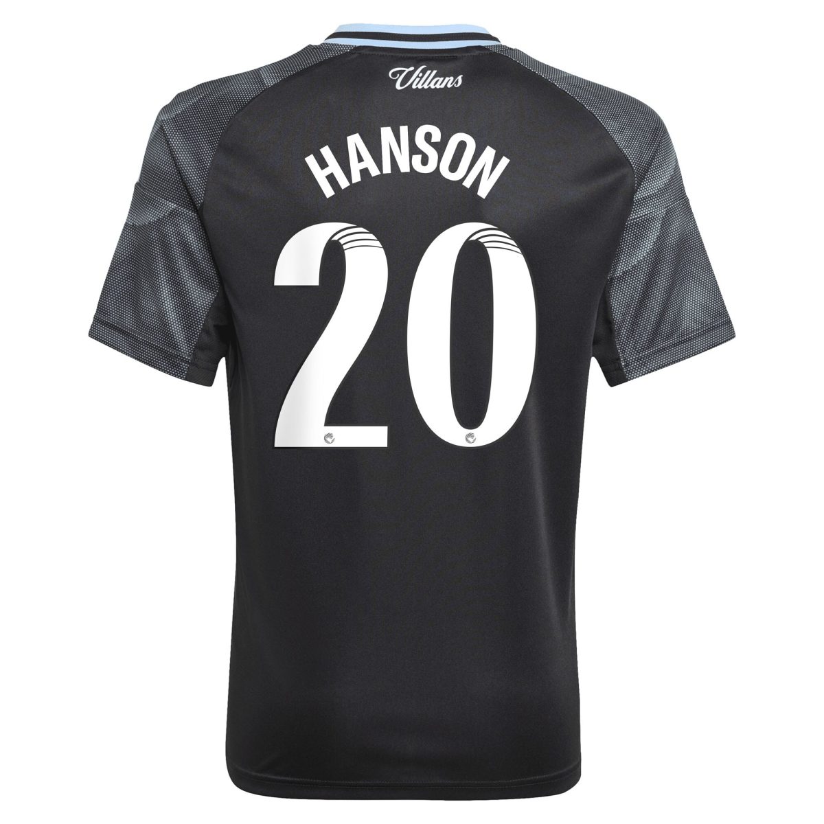 aston villa adidas wsl away shirt 2025-26 – kids with hanson 20 printing Collection | AVFC Fan Shop Official Jerseys and Shirts