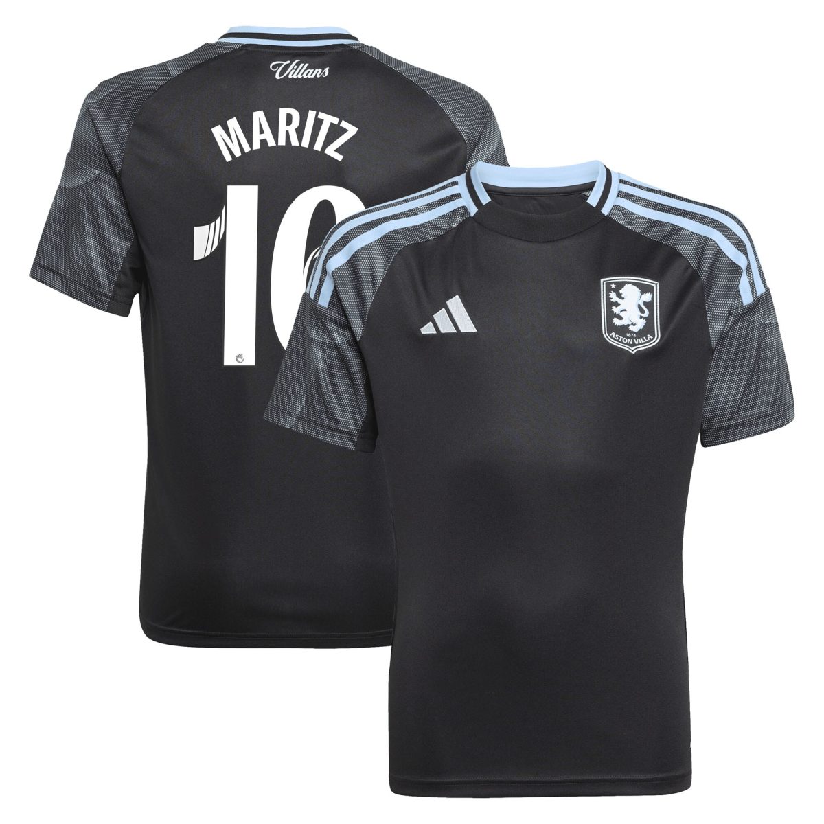 aston villa adidas wsl away shirt 2025-26 – kids with maritz 16 printing Collection | AVFC Fan Shop Official Jerseys and Shirts